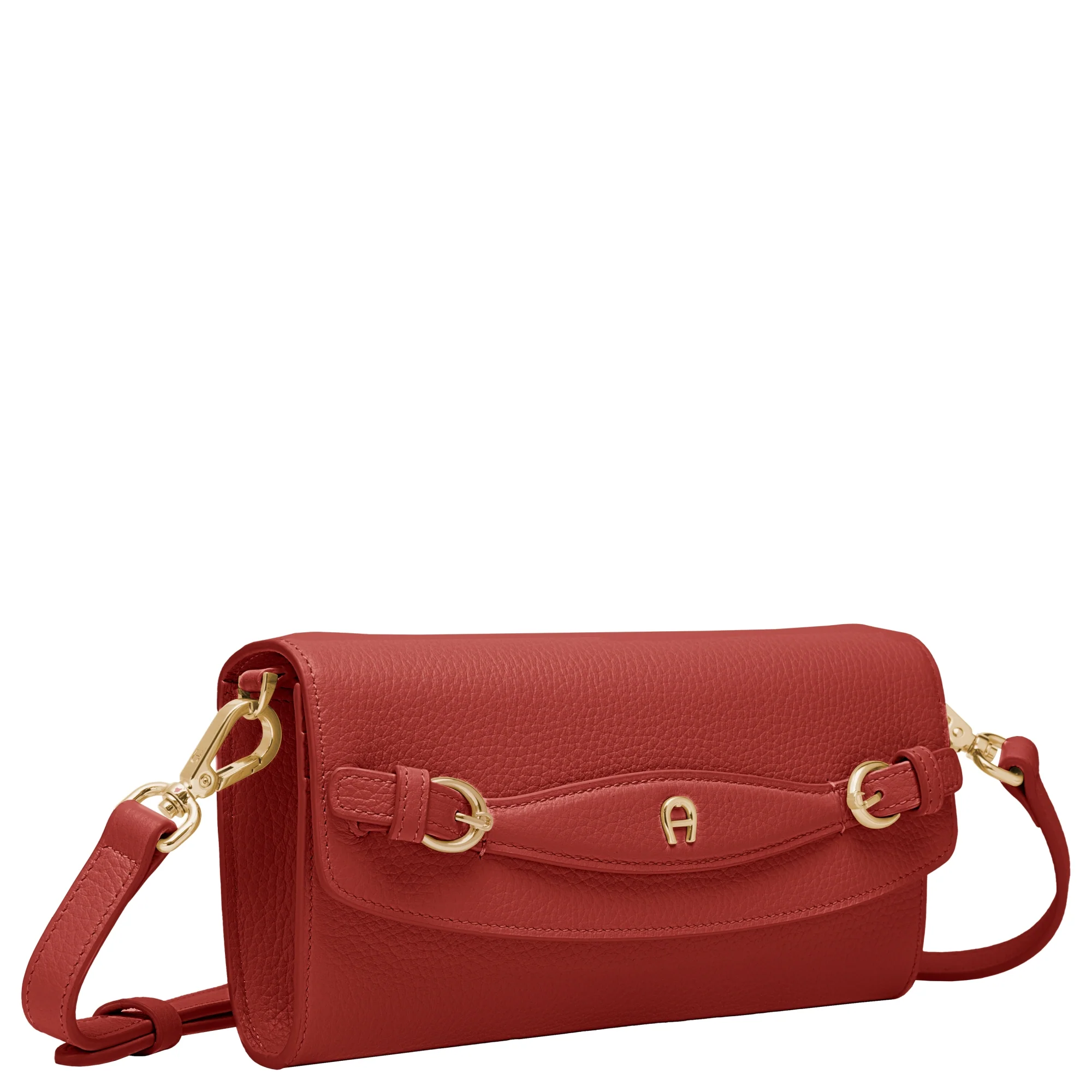 Aigner Cavallo Wallet on Strap - Umhängetasche/Geldbörse 6cc 21 cm (burnt red) - Image 2