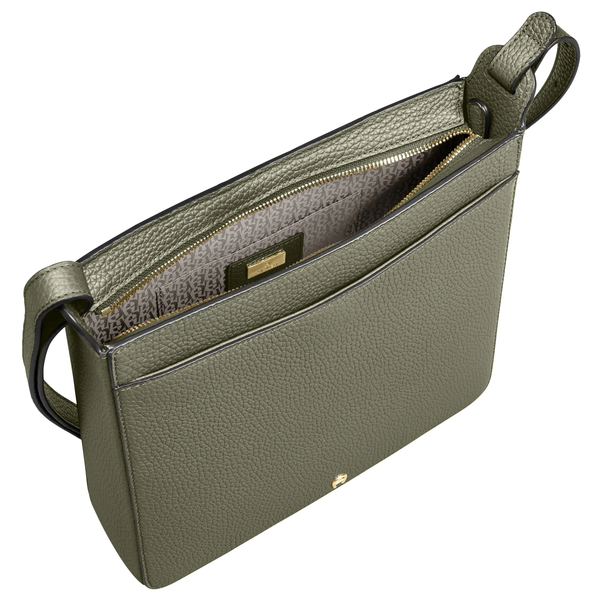 Aigner Pura M - Beuteltasche 27 cm (moss green) - Image 3