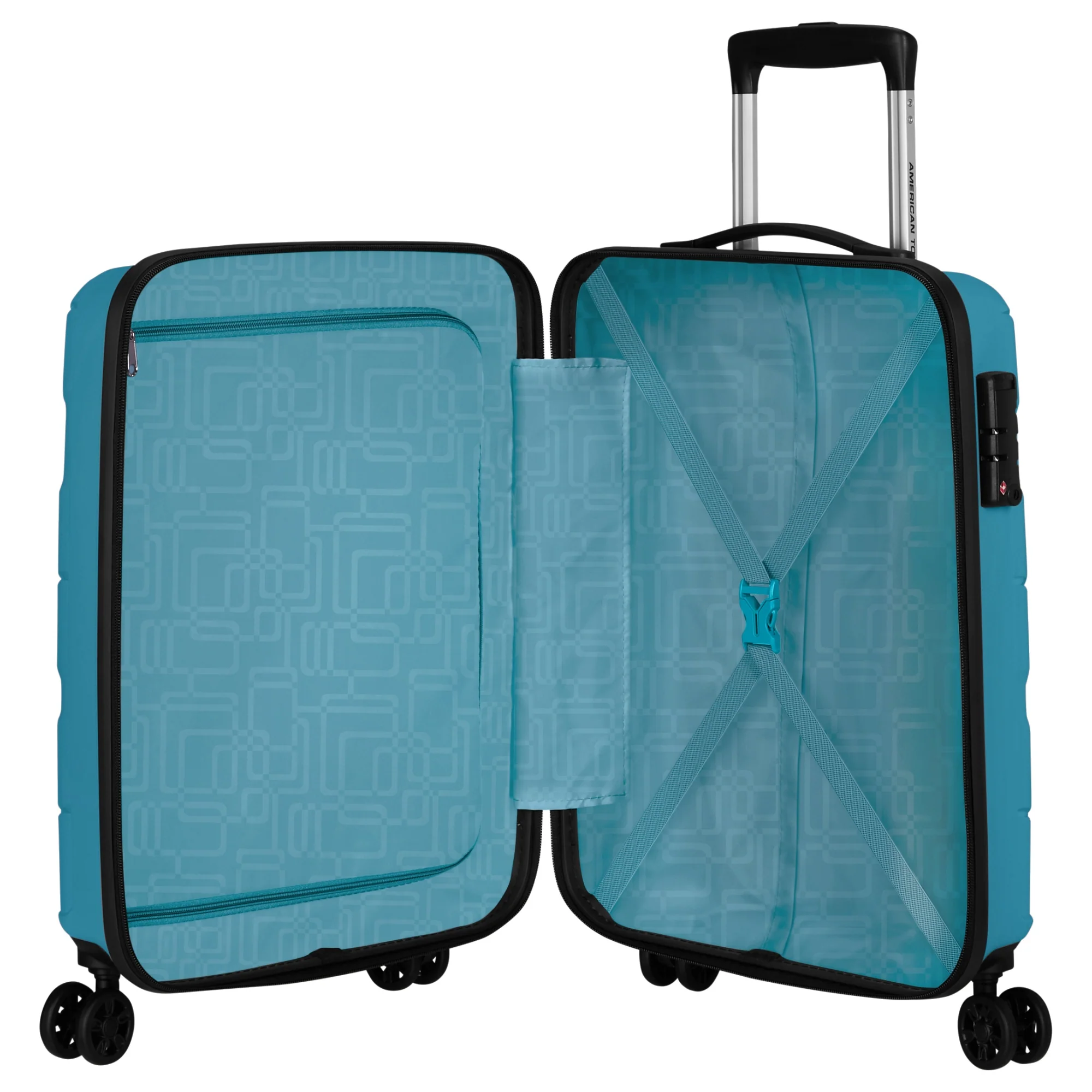 American Tourister Jetdriver 3.0 - 4-Rollen-Kabinentrolley 55 cm (light blue) - Image 6
