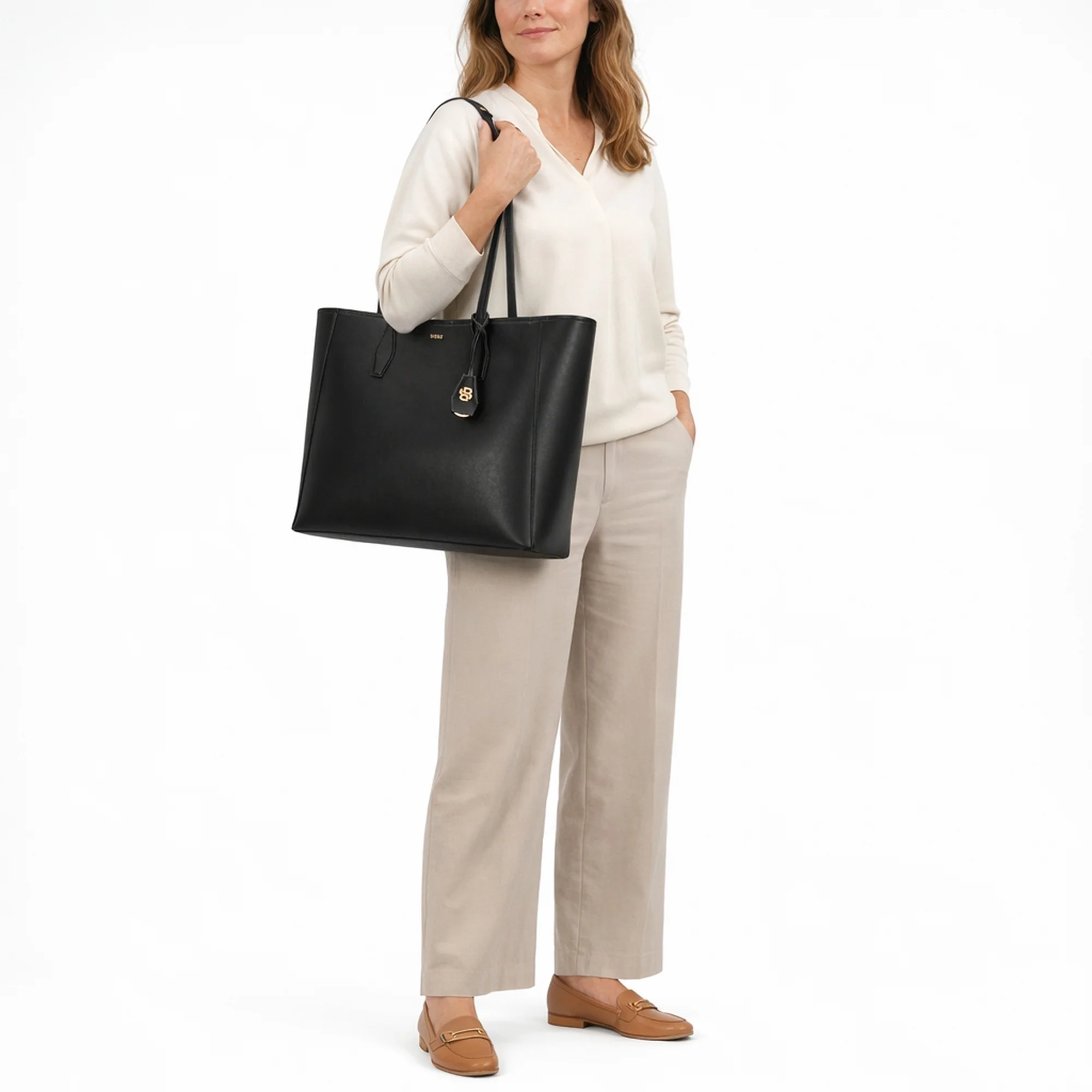 BOSS Women's Numah - Shopper 50 cm (black) - Image 7