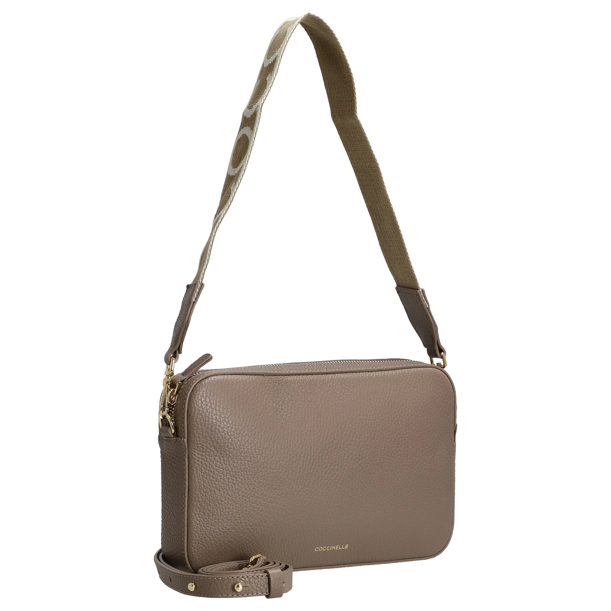 Coccinelle Tebe - Umhängetasche 24 cm (warm taupe) - Image 5