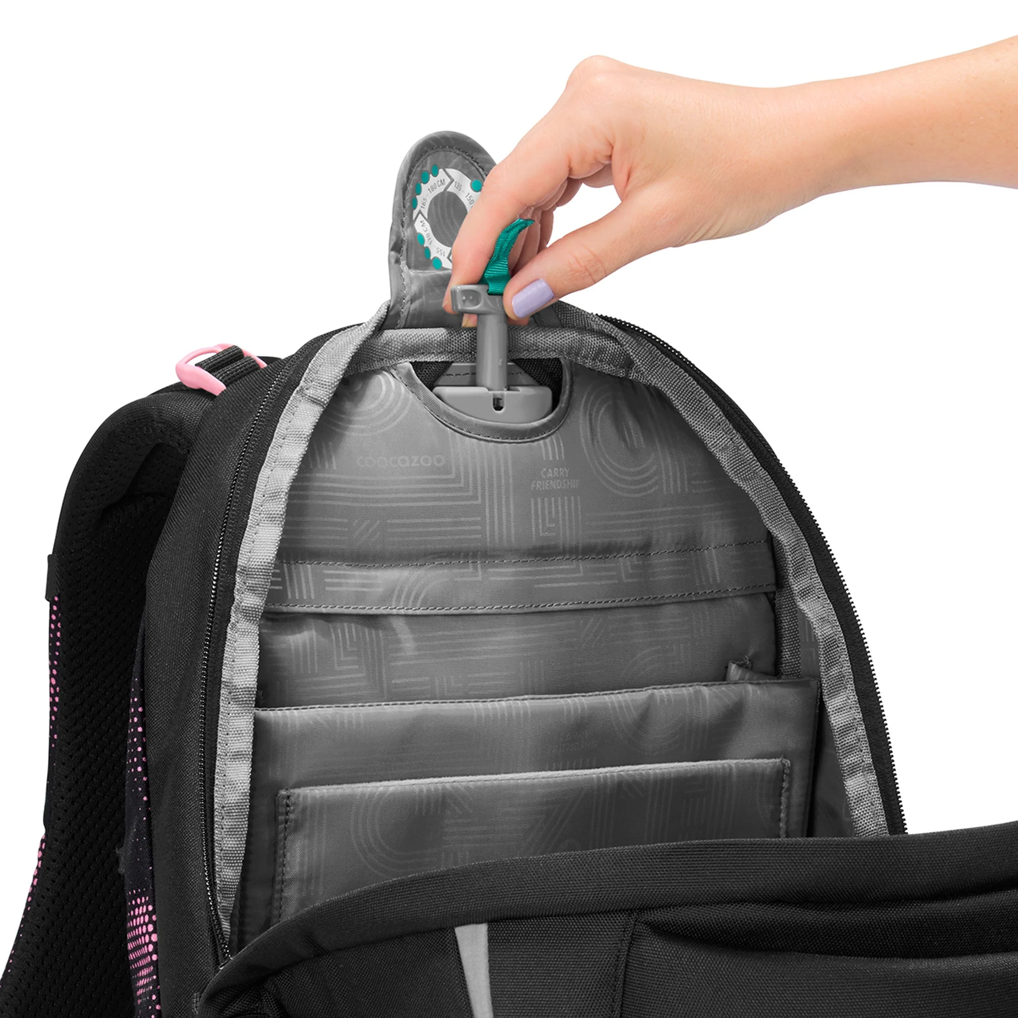 Coocazoo Byte - Schulrucksack 46 cm (Pink Illusion) - Image 9