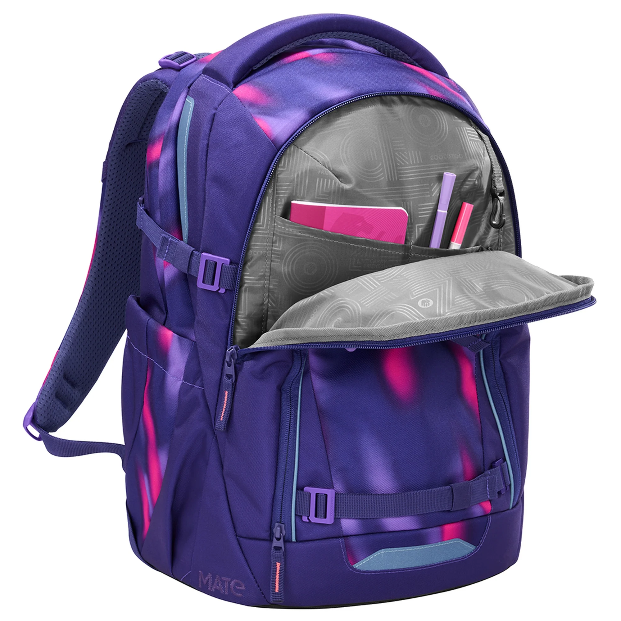Coocazoo Mate - Schulrucksack 44 cm (Aurora Glow) - Image 5