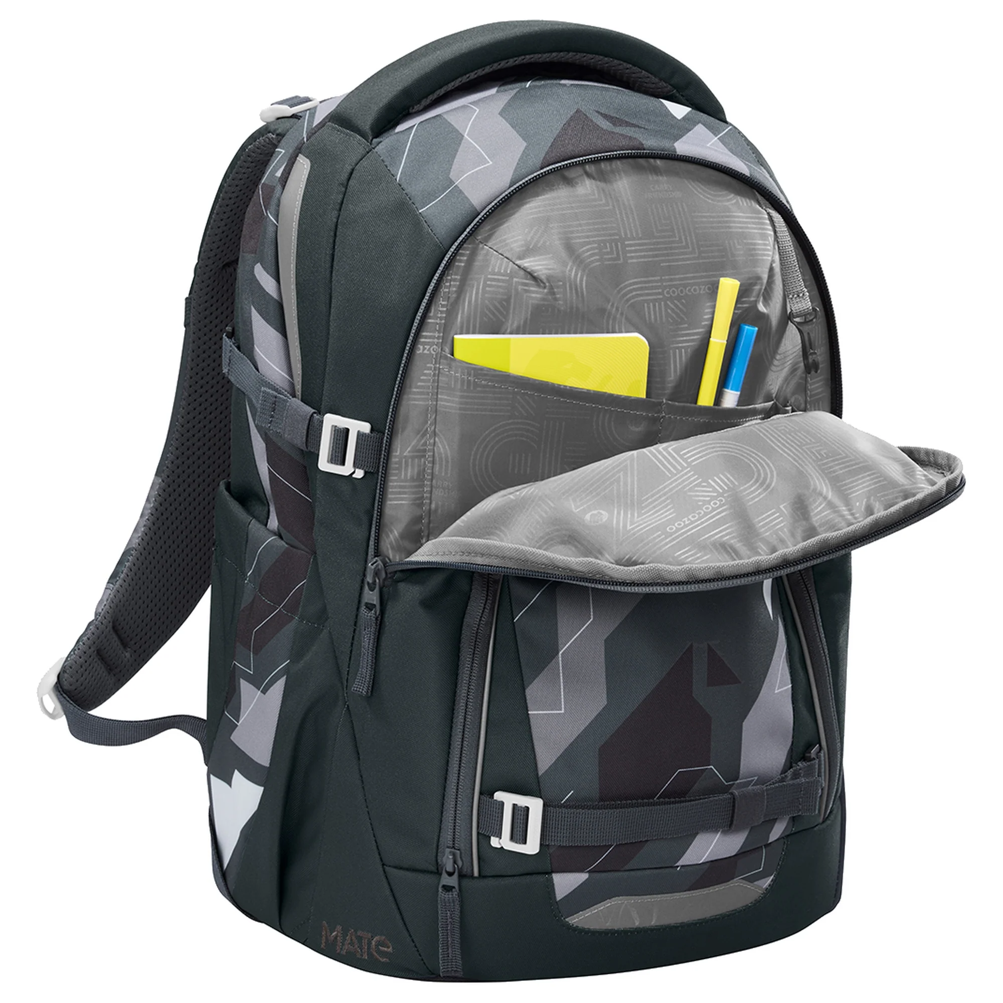 Coocazoo Mate - Schulrucksack 44 cm (Dark Race) - Image 5