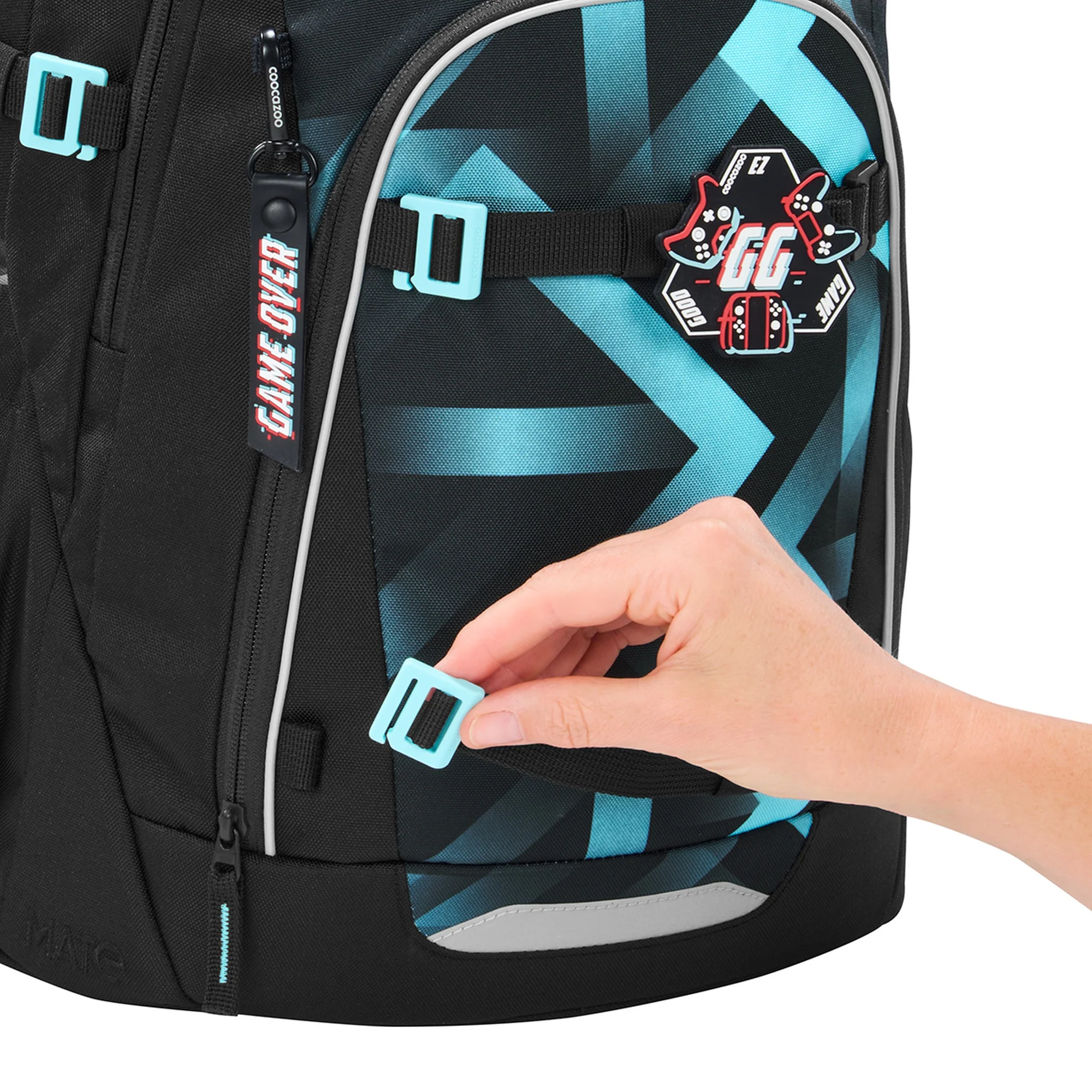 Coocazoo Mate - Schulrucksack 44 cm (Laser Lights) - Image 8