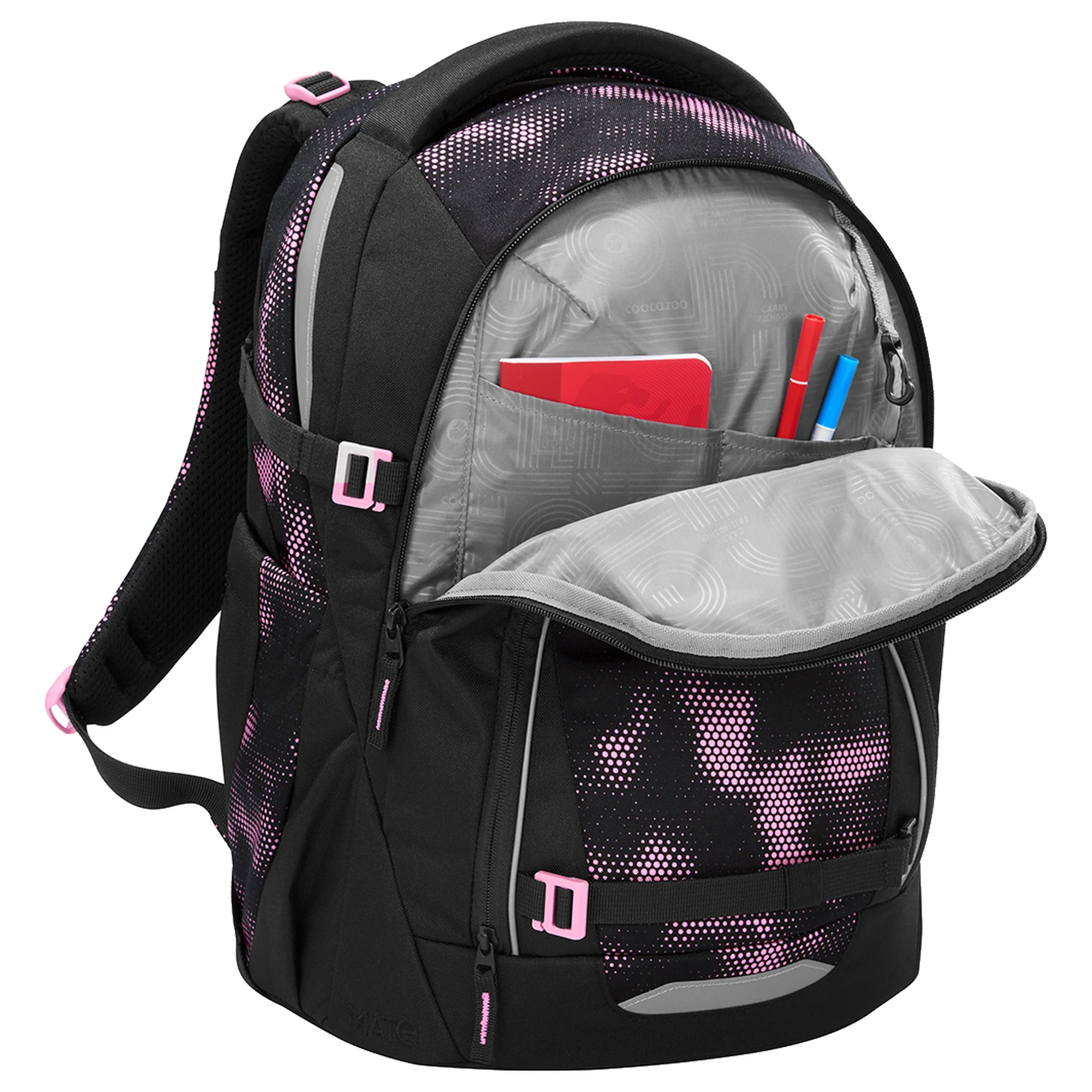 Coocazoo Mate - Schulrucksack 44 cm (Pink Illusion) - Image 5