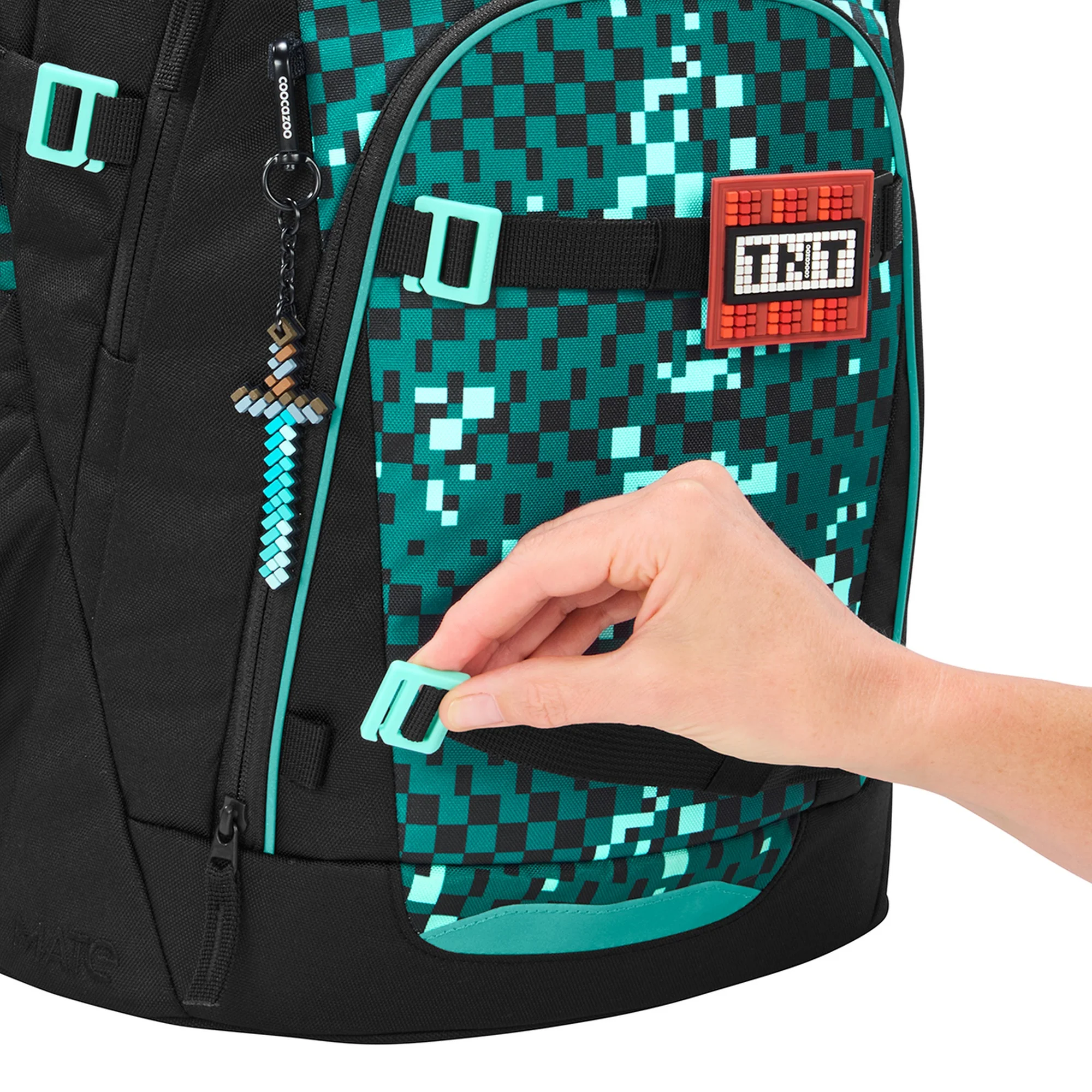 Coocazoo Mate - Schulrucksack 44 cm (Pixel Blox) - Image 8