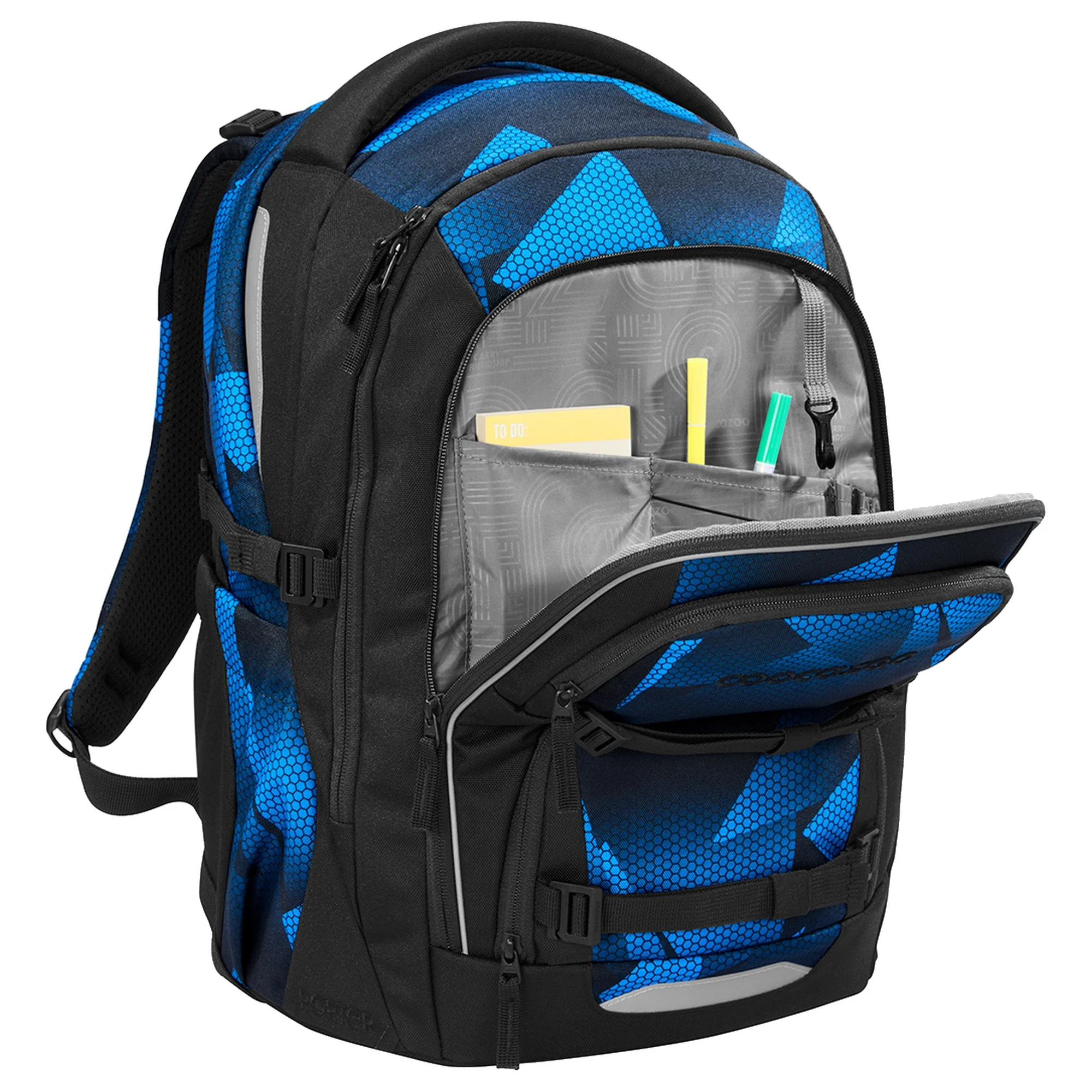 Coocazoo Porter - Schulrucksack 44 cm (Electric Ice) - Image 5