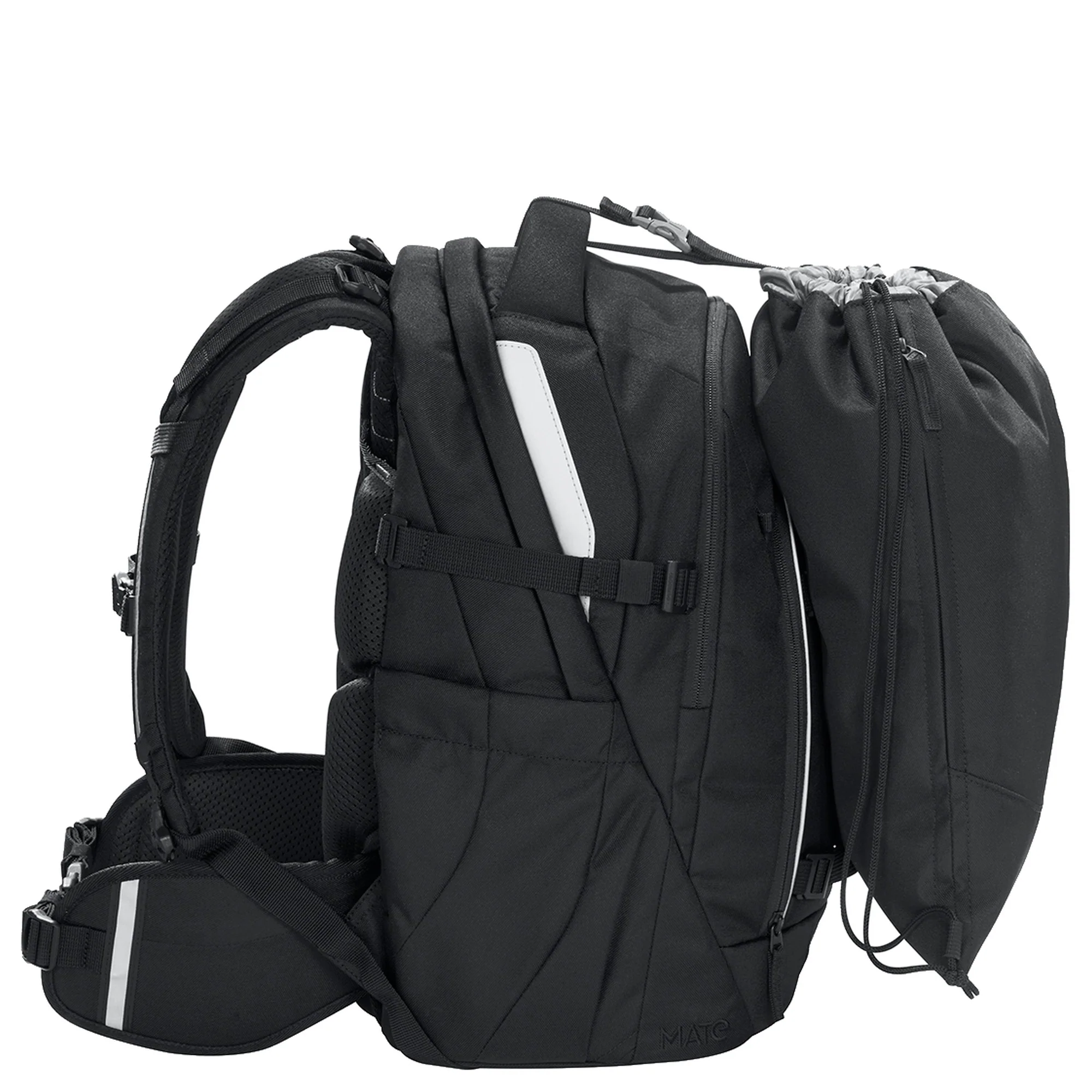 Coocazoo Zubehör - Turnbeutel 43 cm (Black Coal) - Image 2