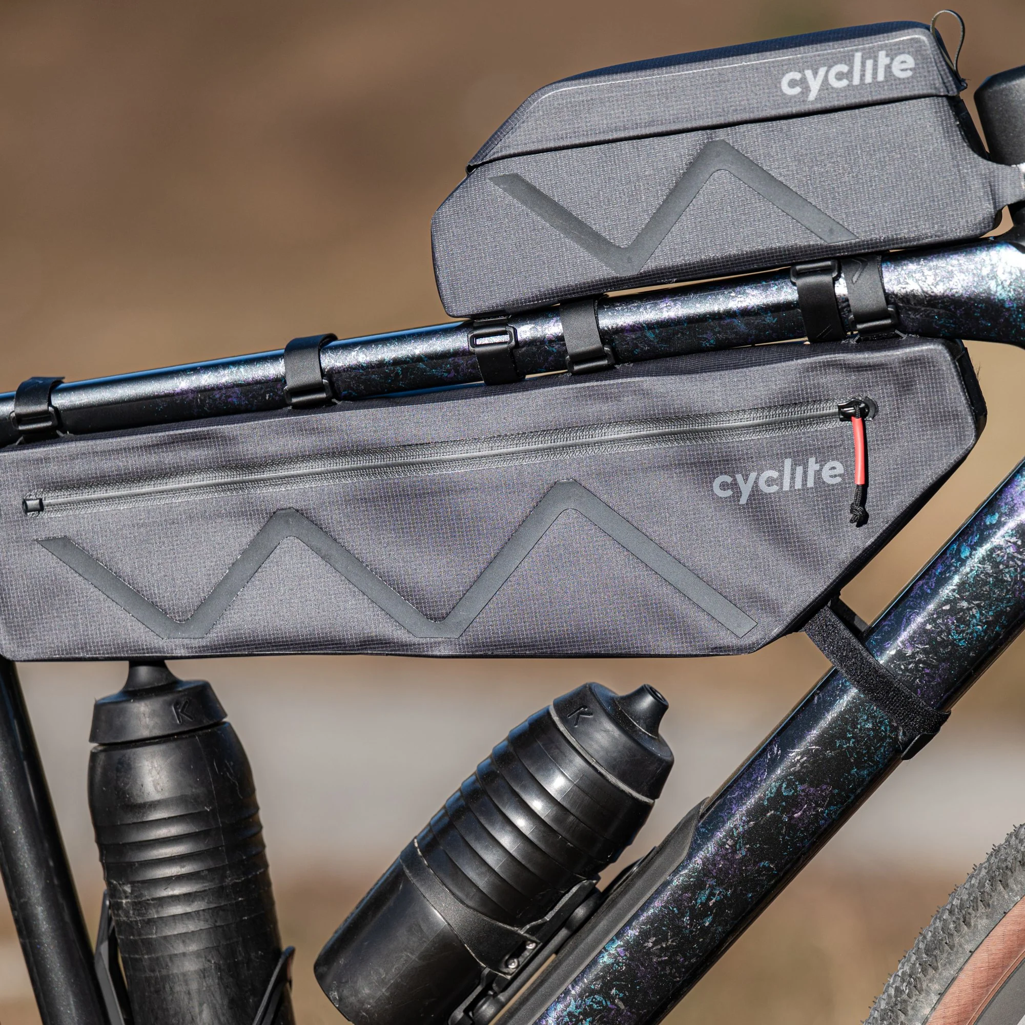 Cyclite Frame Bag Xt / 02 - Rahmentasche (Bikepacking) 46 cm (black) - Image 3