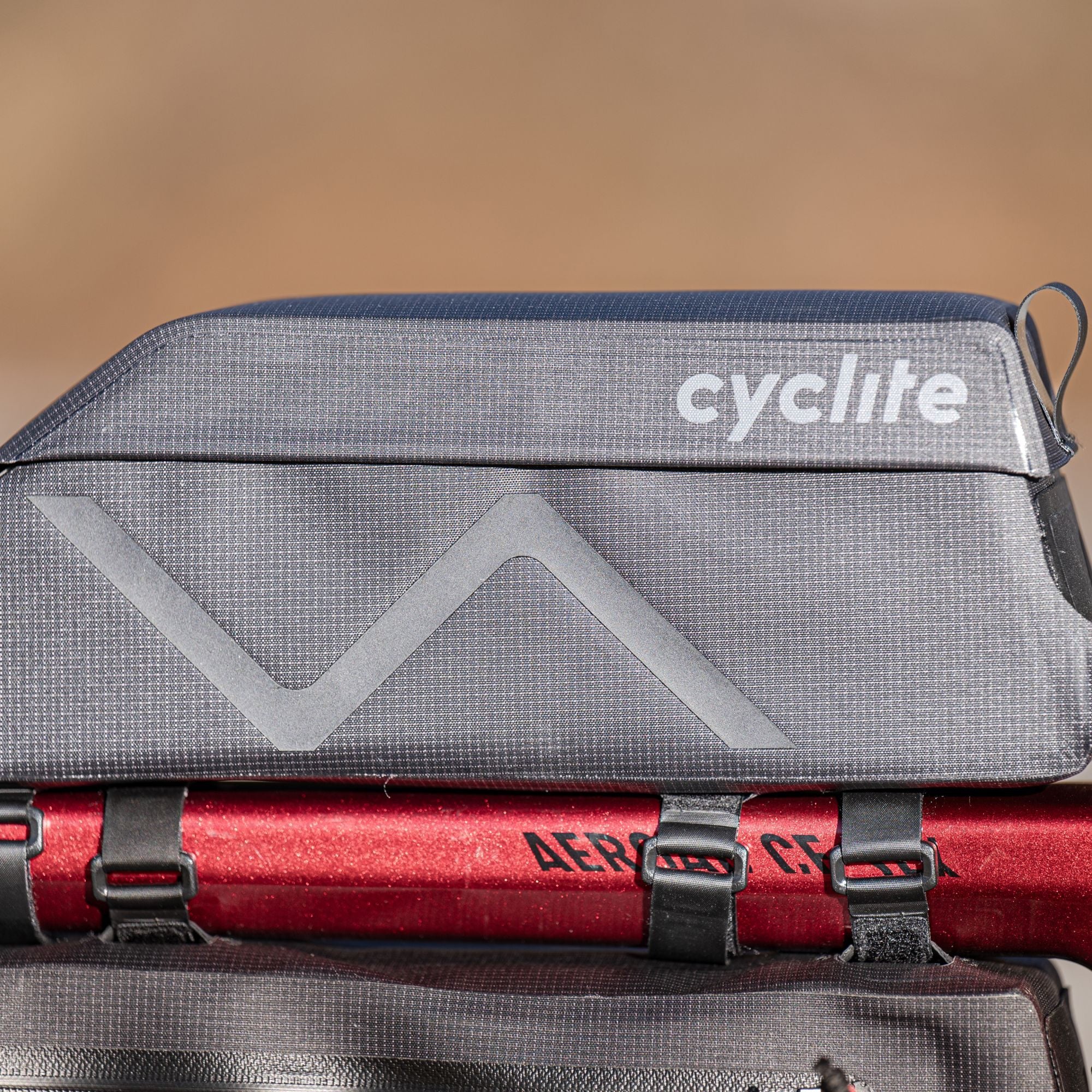 Cyclite Top Tube Bag / 03 - Rahmentasche (Bikepacking) 25 cm (black) - Image 6