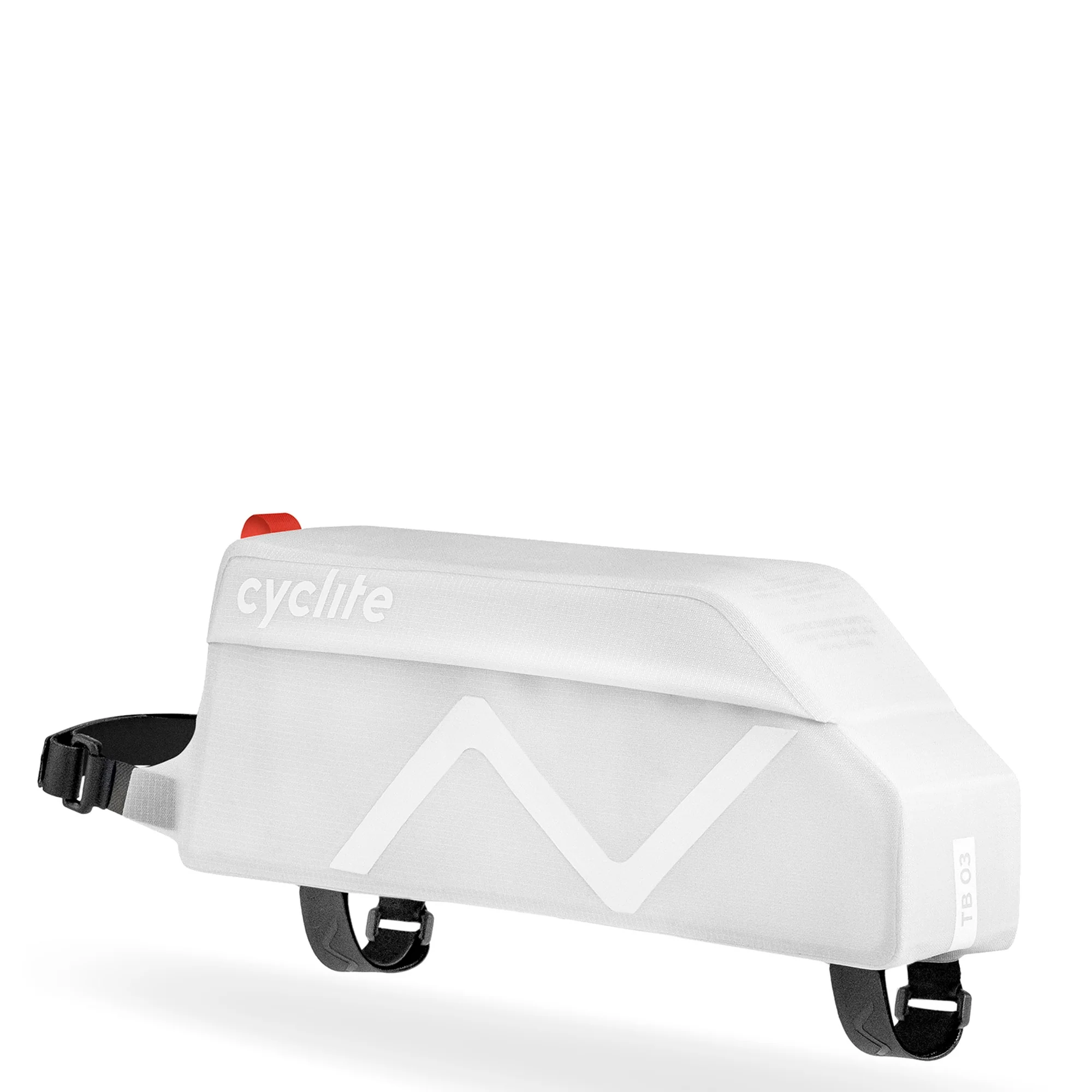 Cyclite Top Tube Bag / 03 - Rahmentasche (Bikepacking) 25 cm (light grey) - Image 3