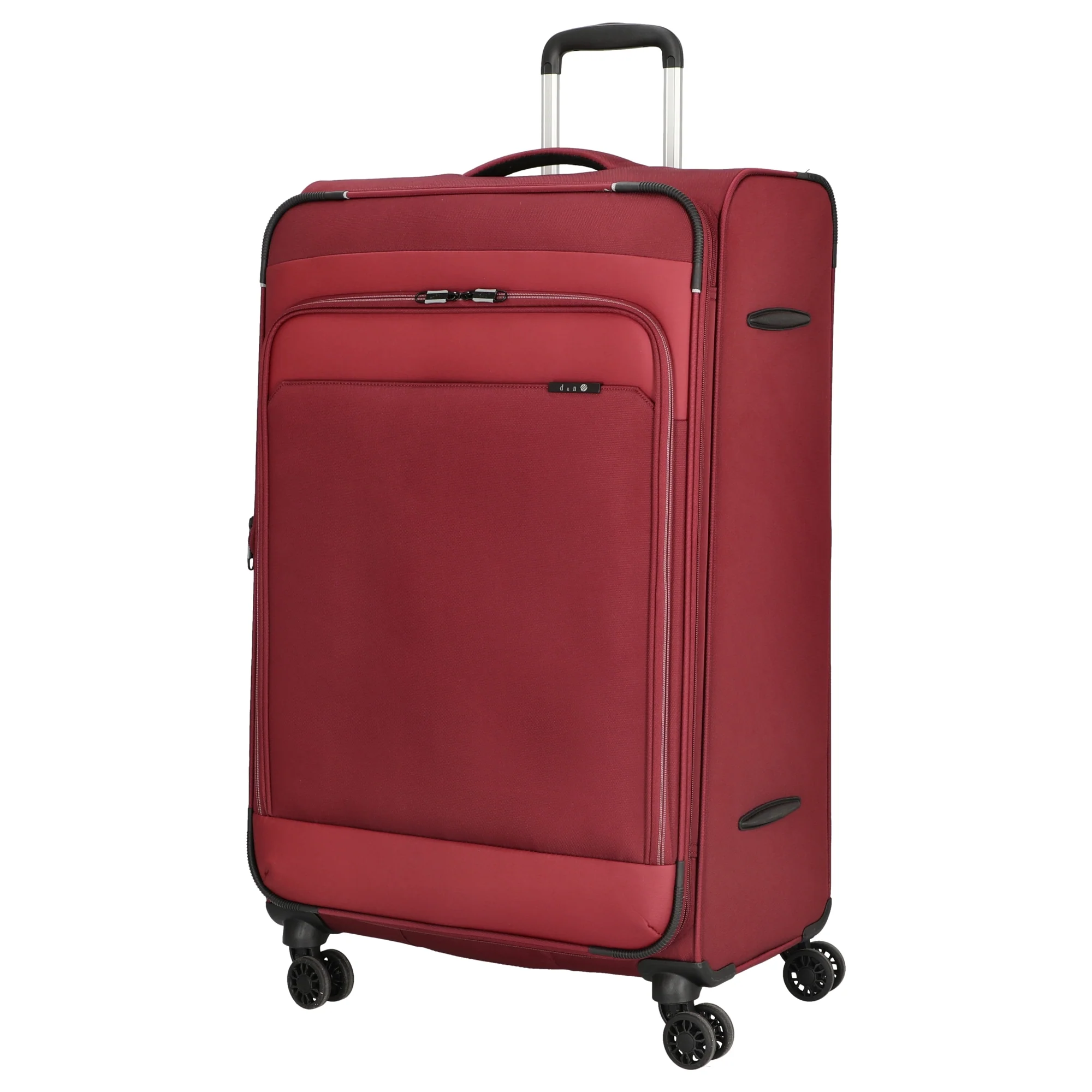 D&N Travel Line 9504 - 4-Rollen-Trolley L 76 cm erw. (dark red) - Image 2