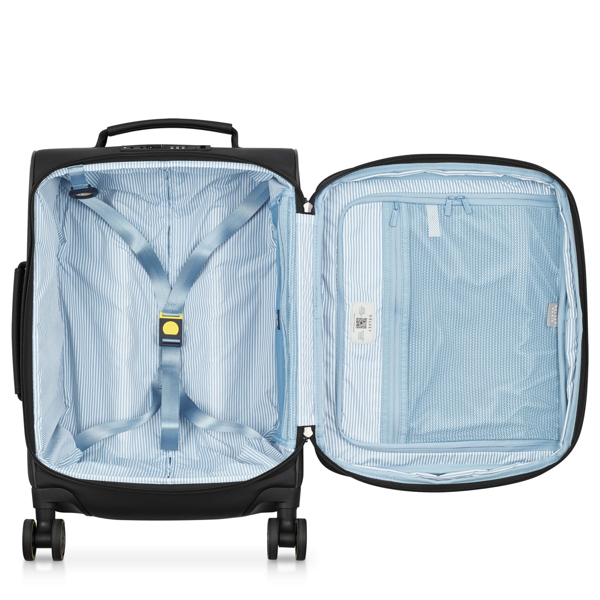Delsey Paris Turenne Soft - 4-Rollen-Trolley 56 cm S erw. (schwarz) - Image 5