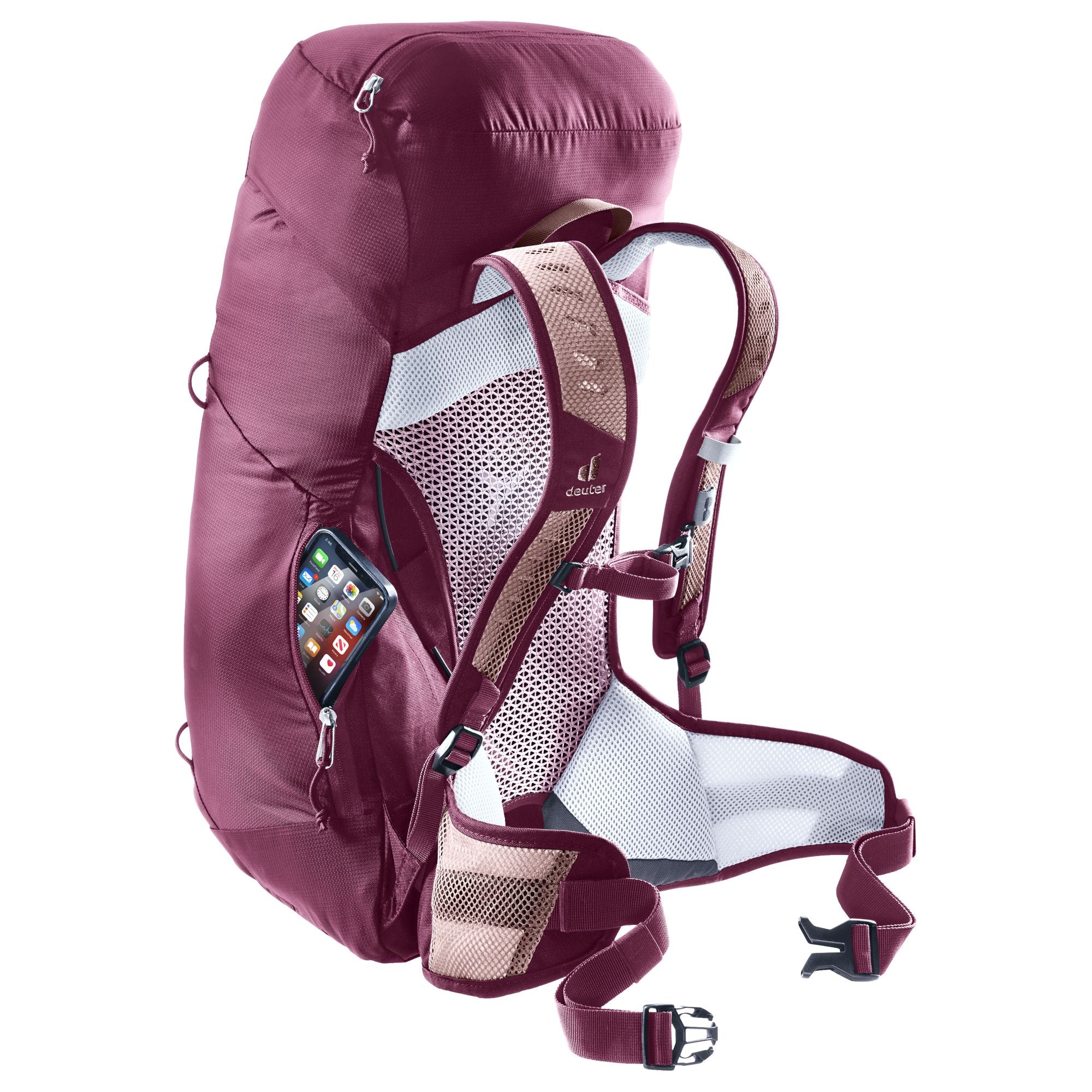 Deuter AC Lite 22 SL - Women's Wanderrucksack 56 cm (ashrose-cassis) - Image 3