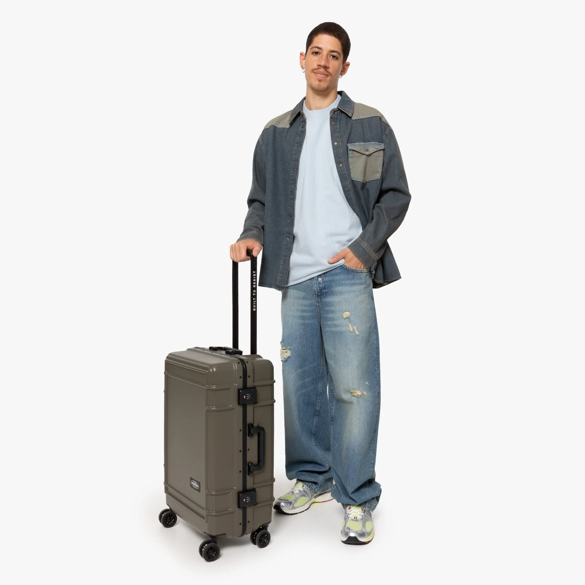 Eastpak selection Resist'r Case - 4-Rollen-Trolley M 68.5 cm (army olive) - Image 8