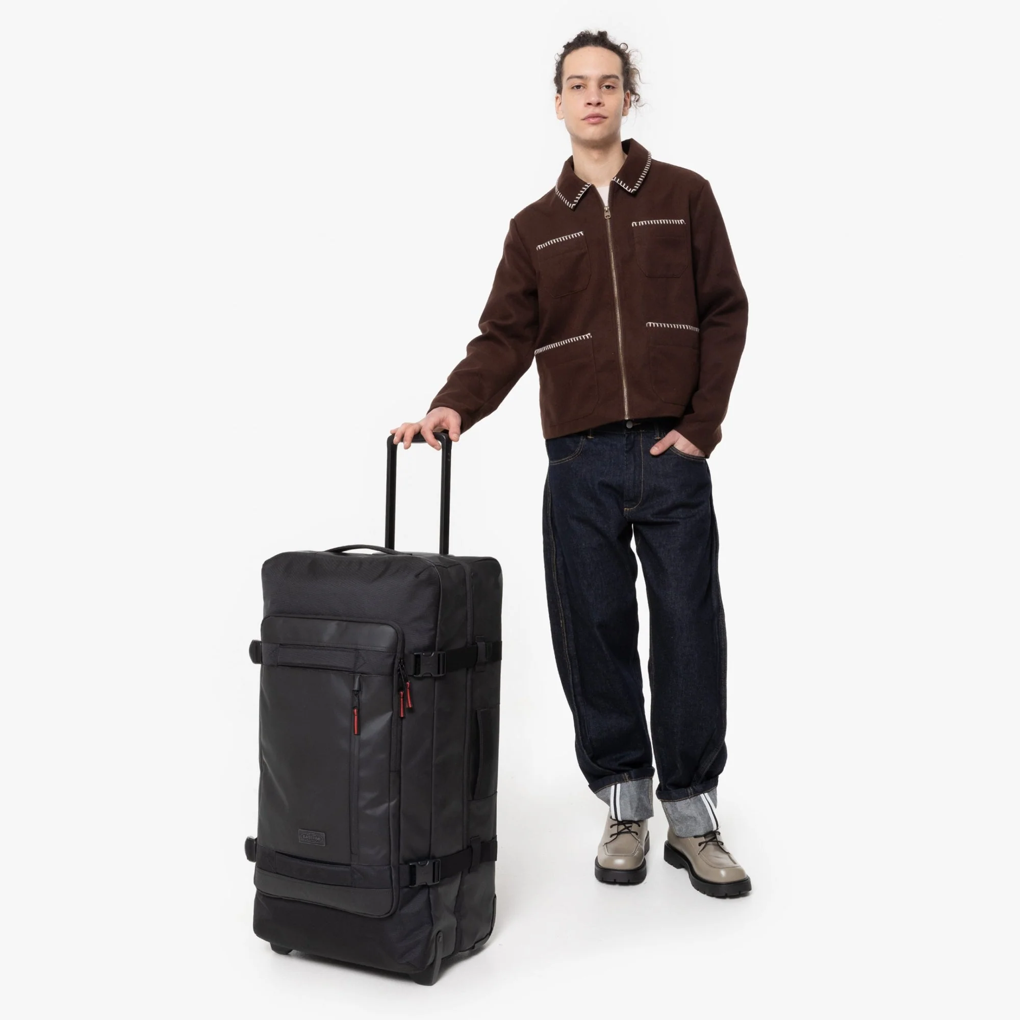 Eastpak Tranverz CNNCT 121 - Rollenreisetasche 79 cm L (cnnct top black) - Image 8