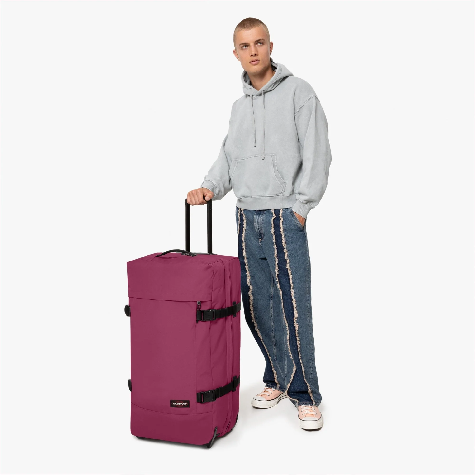 Eastpak Tranverz L 121 - Rollenreisetasche 79 cm (wine burgundy) - Image 6
