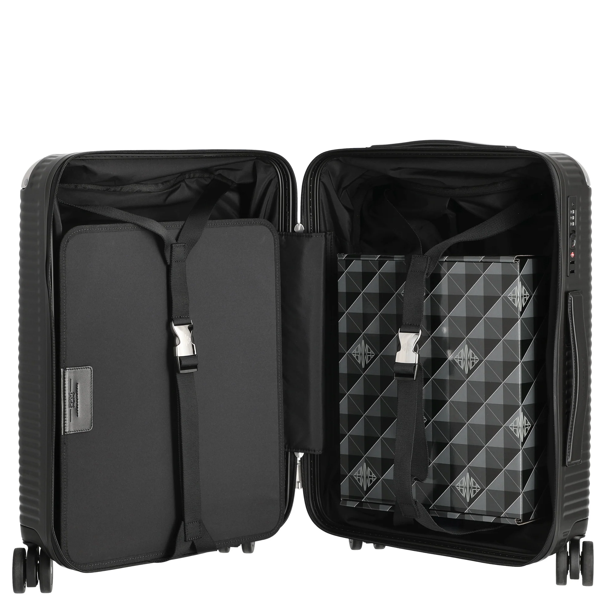 FPM Milano Bank Zip Deluxe Spinner 55 S - 4-Rollen-Kabinentrolley 55 S cm (eclipse black) - Image 6