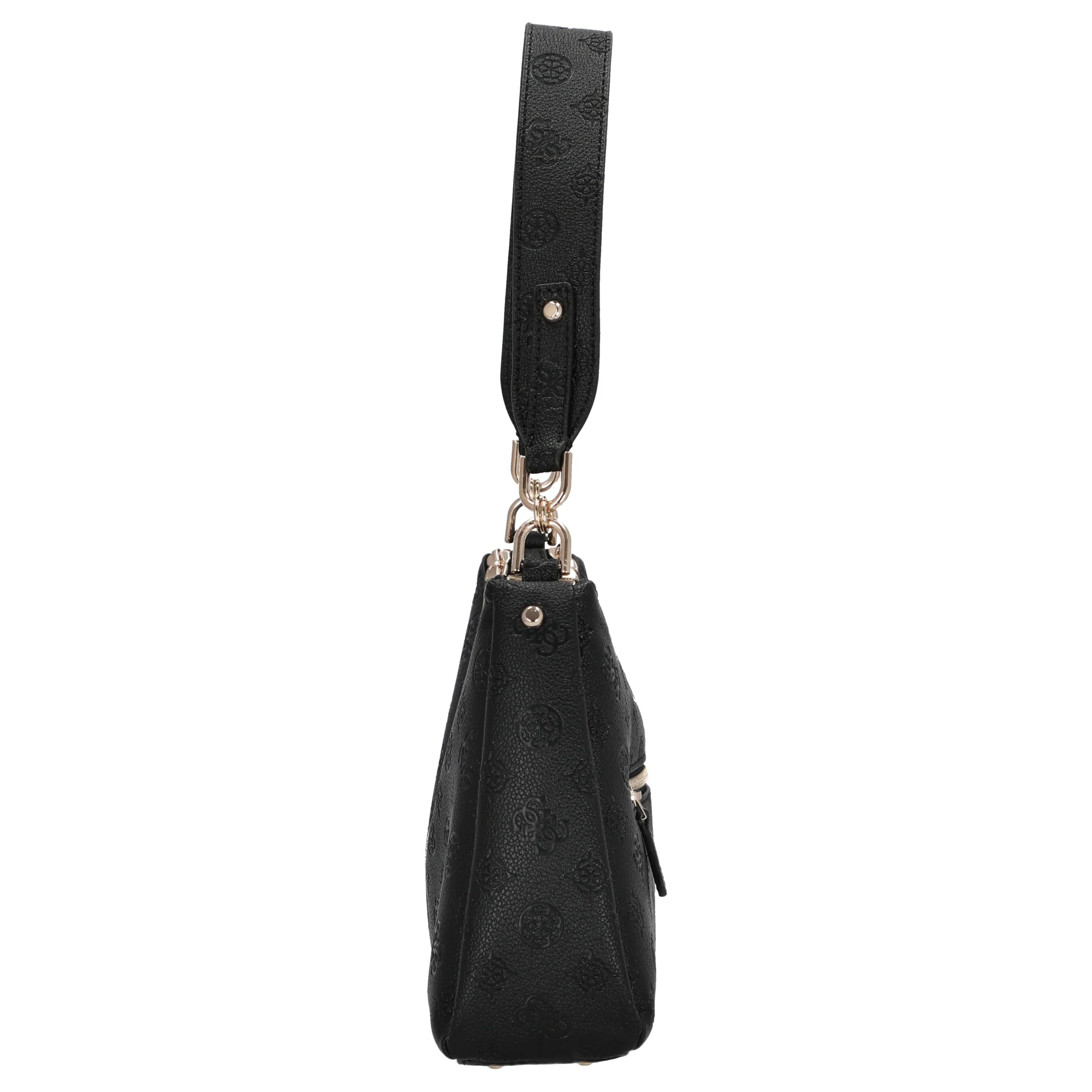 Guess Anise Double Zip - Schultertasche 28.5 cm (black logo) - Image 3
