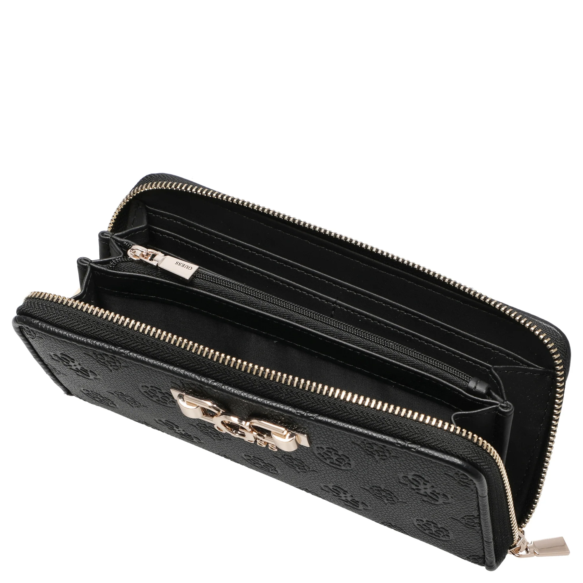 Guess Anise SLG Large Zip - Geldbörse 12cc 20 cm (black logo) - Image 2