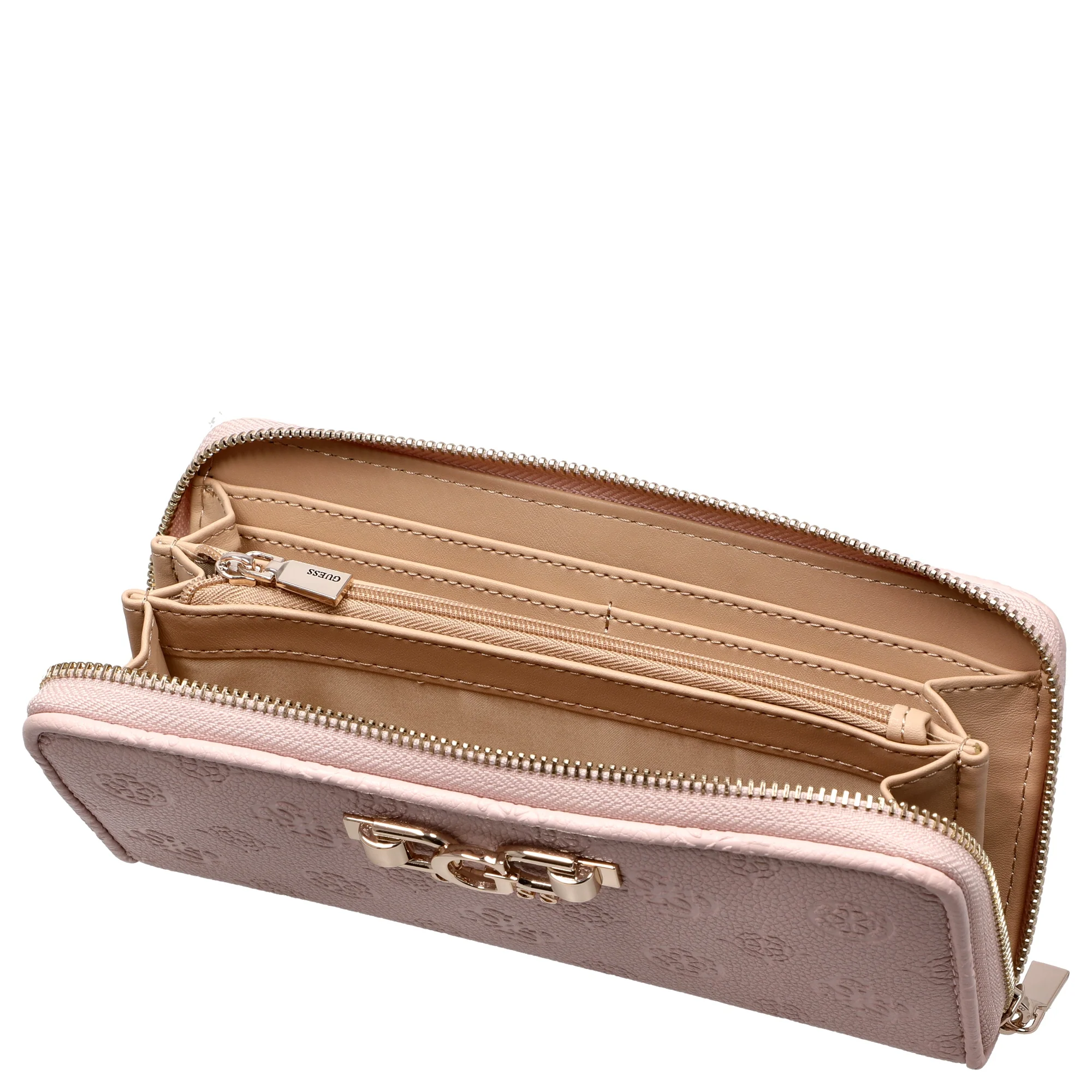 Guess Anise SLG Large Zip - Geldbörse 12cc 20 cm (light rose logo) - Image 2