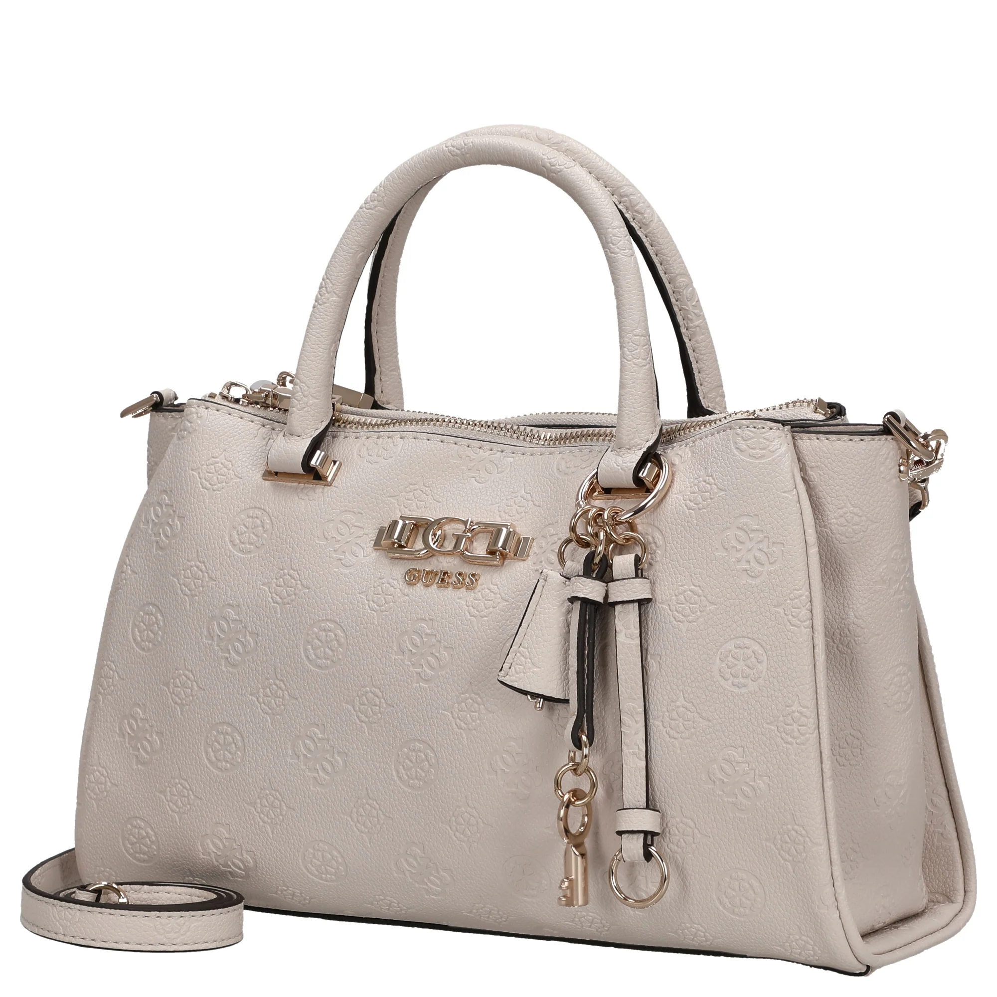 Guess Anise Triple Comp Satchel - Henkeltasche 30.5 cm (stone logo) - Image 2