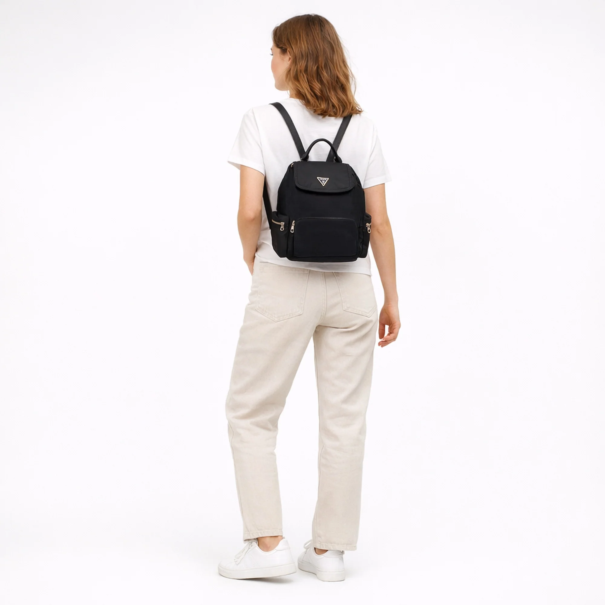 Guess Eco Gemma Backpack - Rucksack 32 cm (black) - Image 7