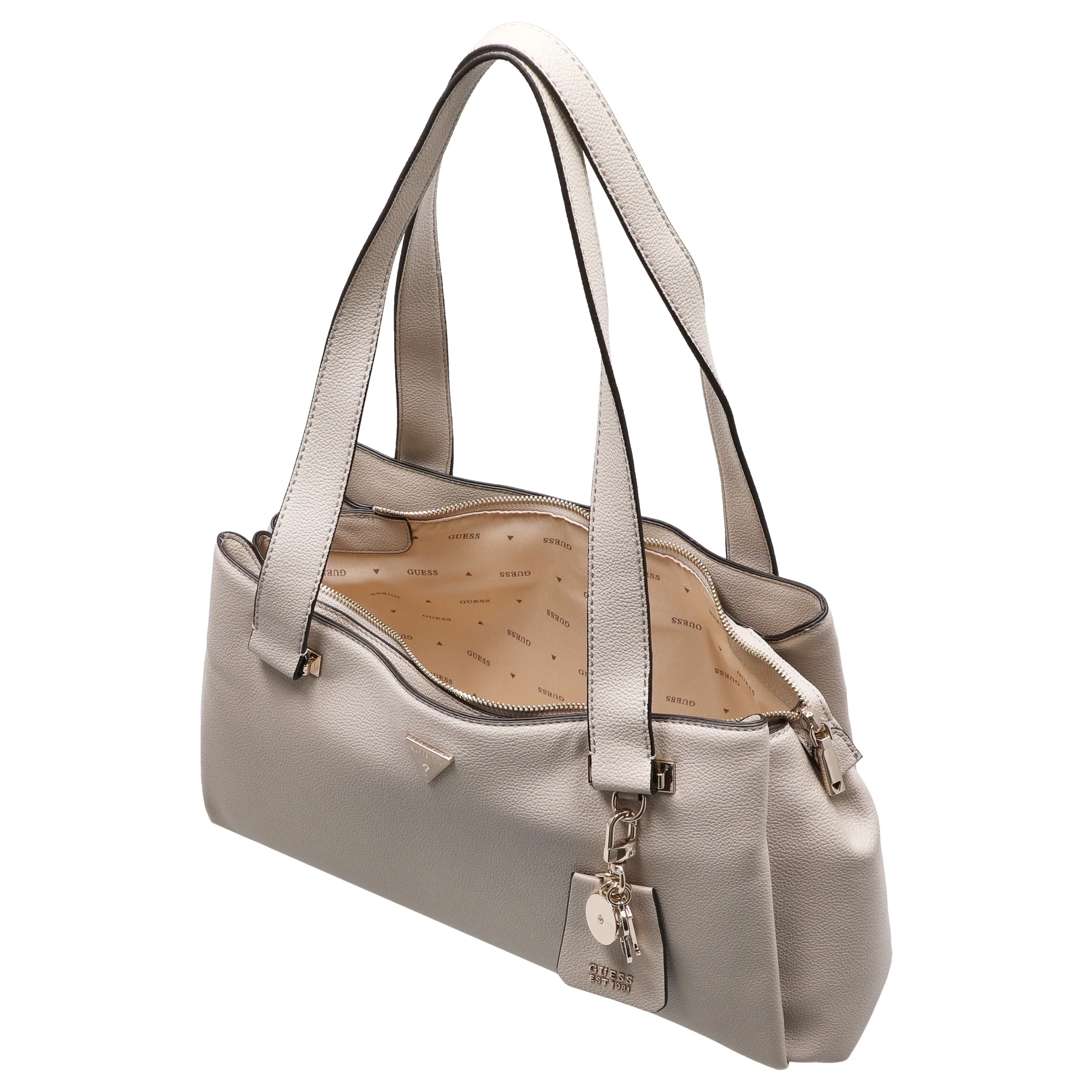 Guess Evie Girlfriend - Schultertasche (light taupe) - Image 6
