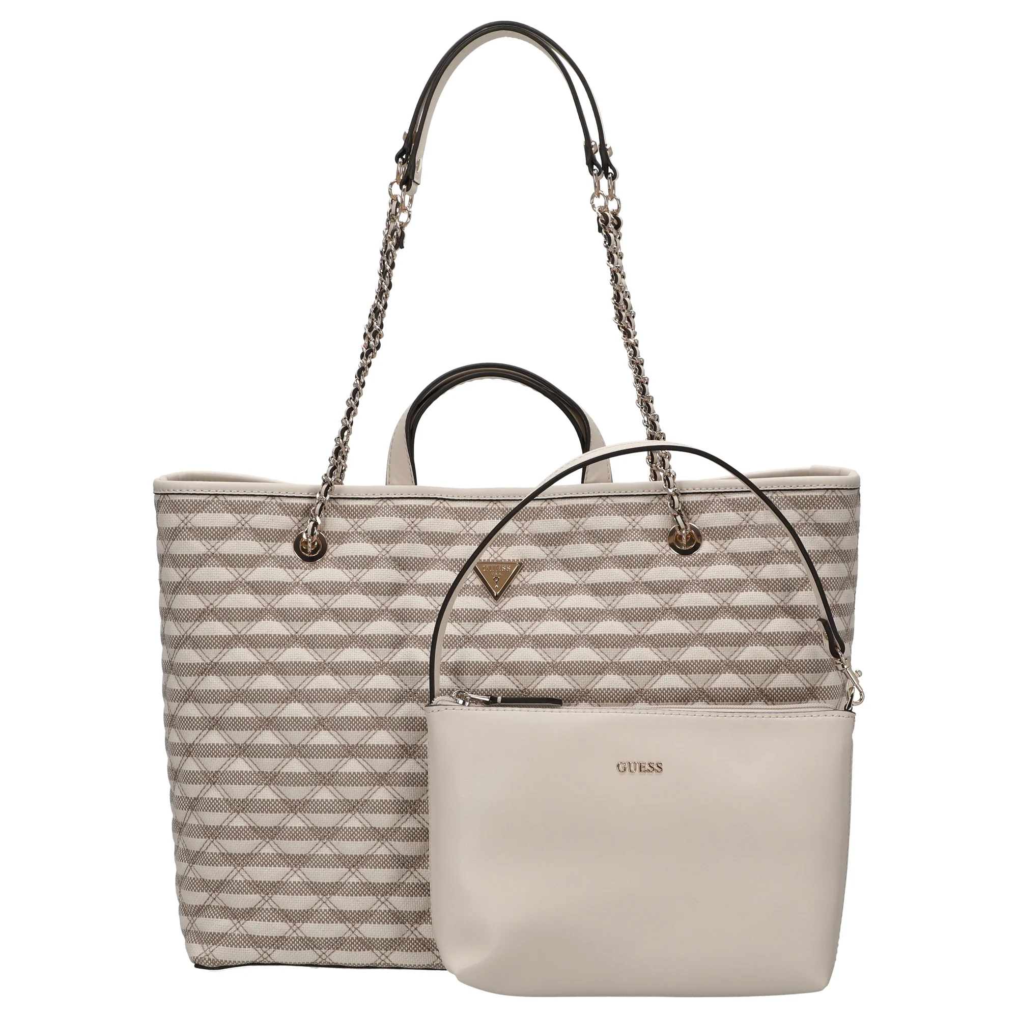 Guess Giully ll 2 in 1 Tote - Shopper 45 cm (taupe multi) - Image 6