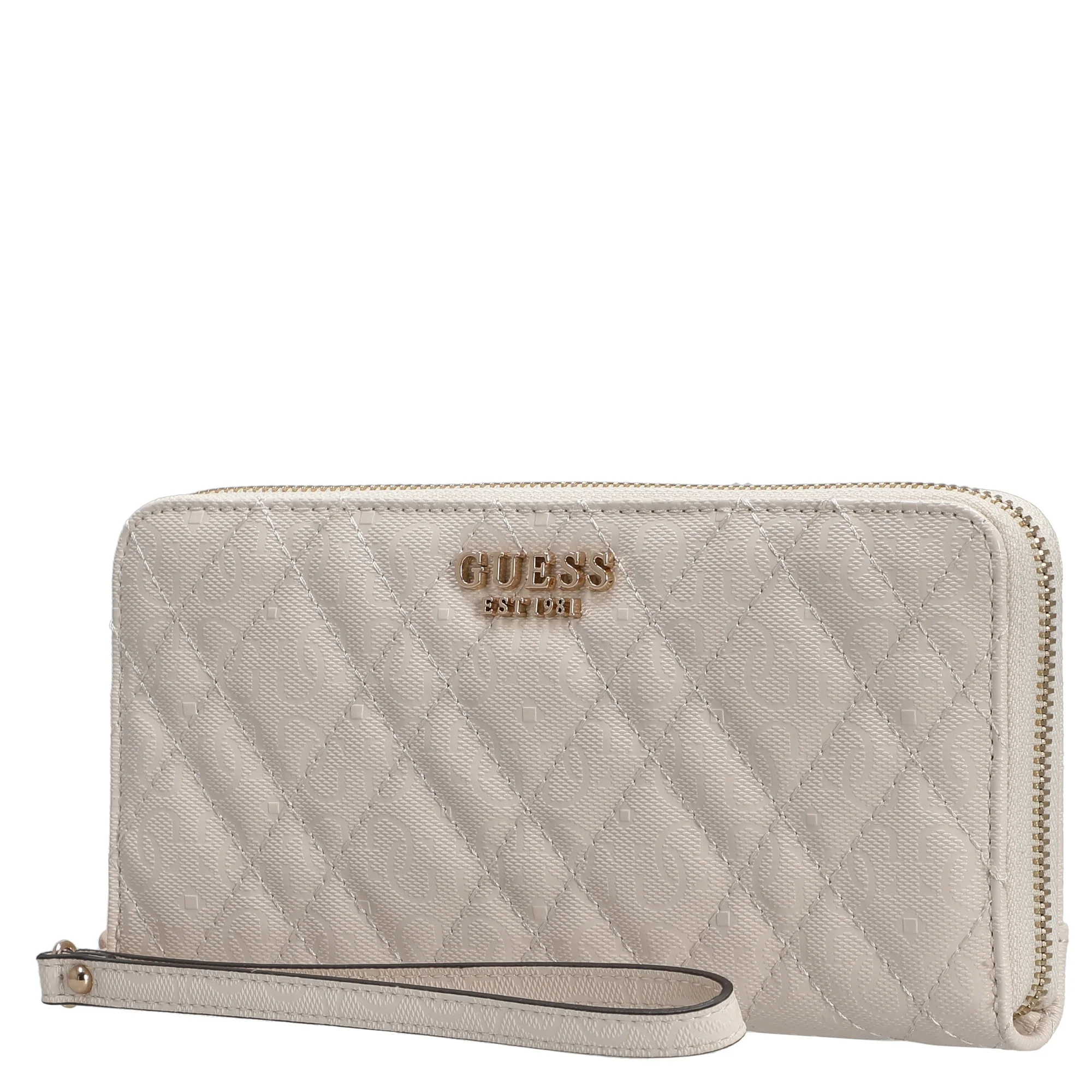 Guess Isemay SLG Large Zip - Geldbörse (off white) - Image 3
