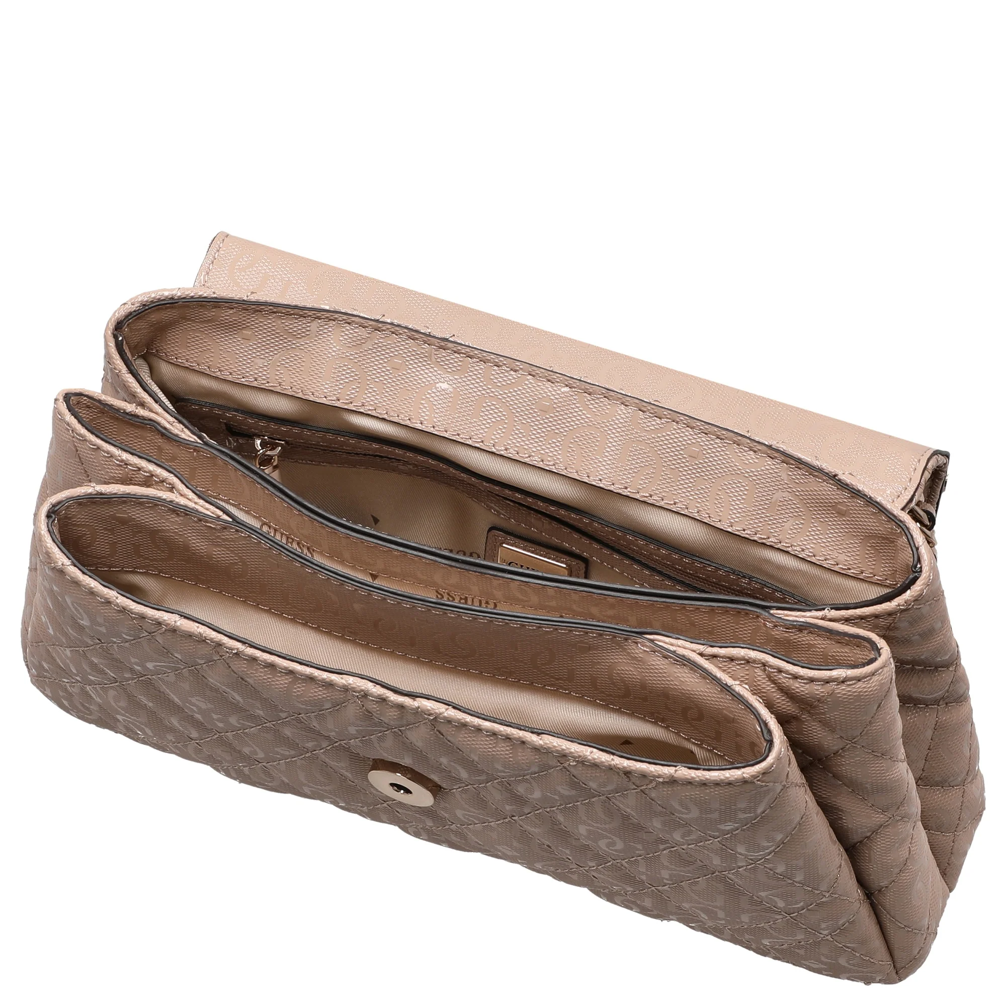 Guess Isemay XBody Flap - Umhängetasche (pale mocha) - Image 6