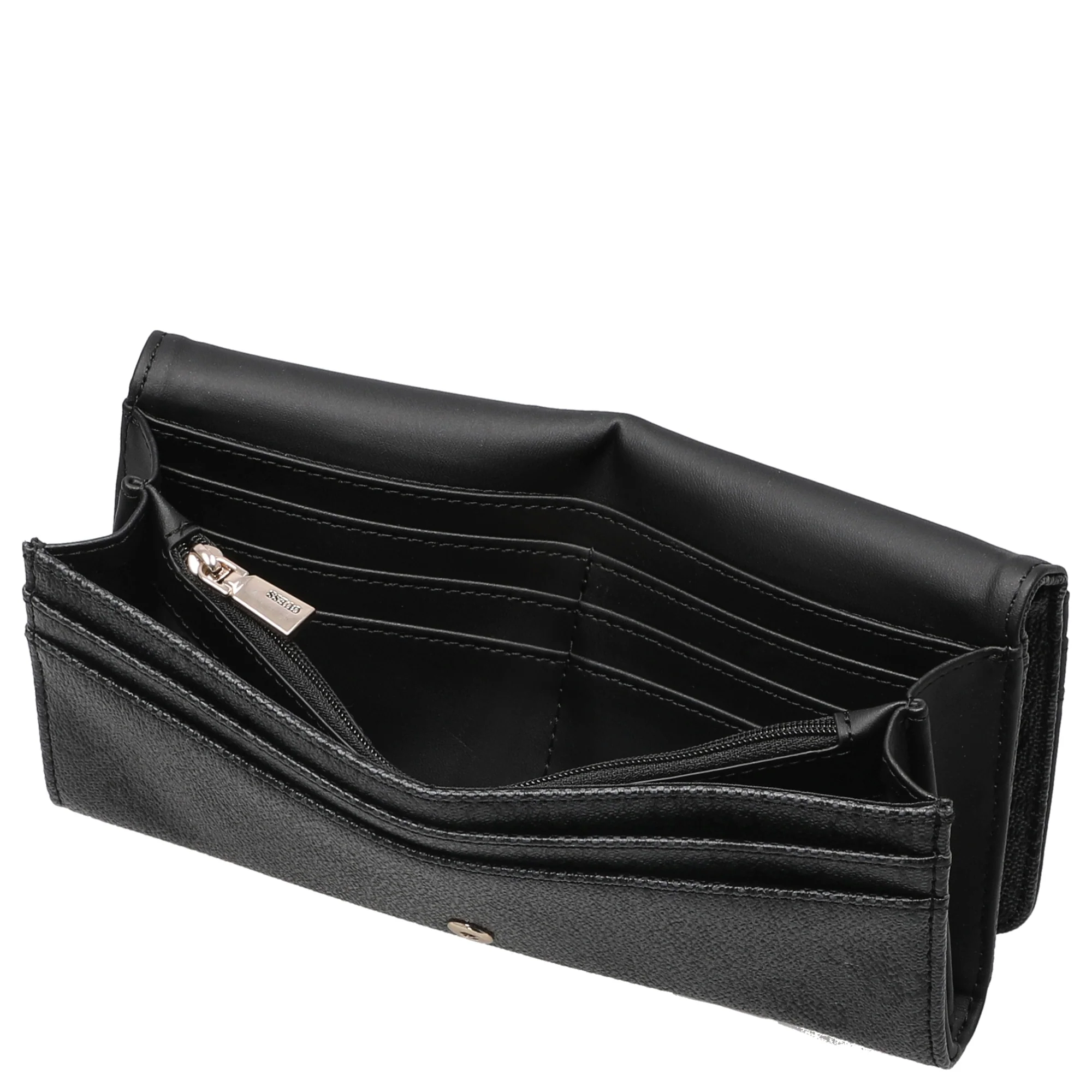 Guess Laurel ll SLG Flap - Geldbörse 6cc 20 cm (coal logo) - Image 2