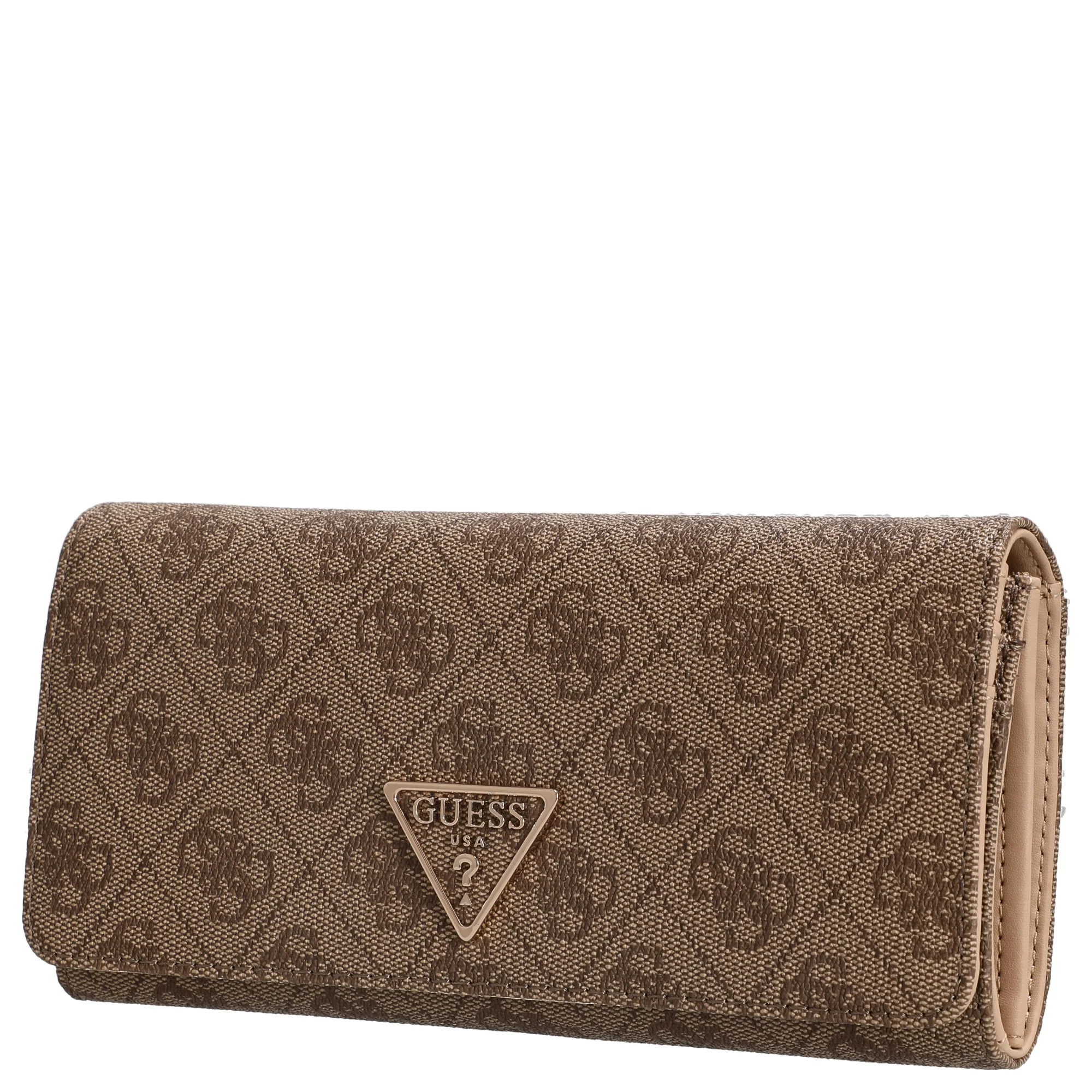 Guess Laurel ll SLG Flap - Geldbörse 6cc 20 cm (latte logo) - Image 3