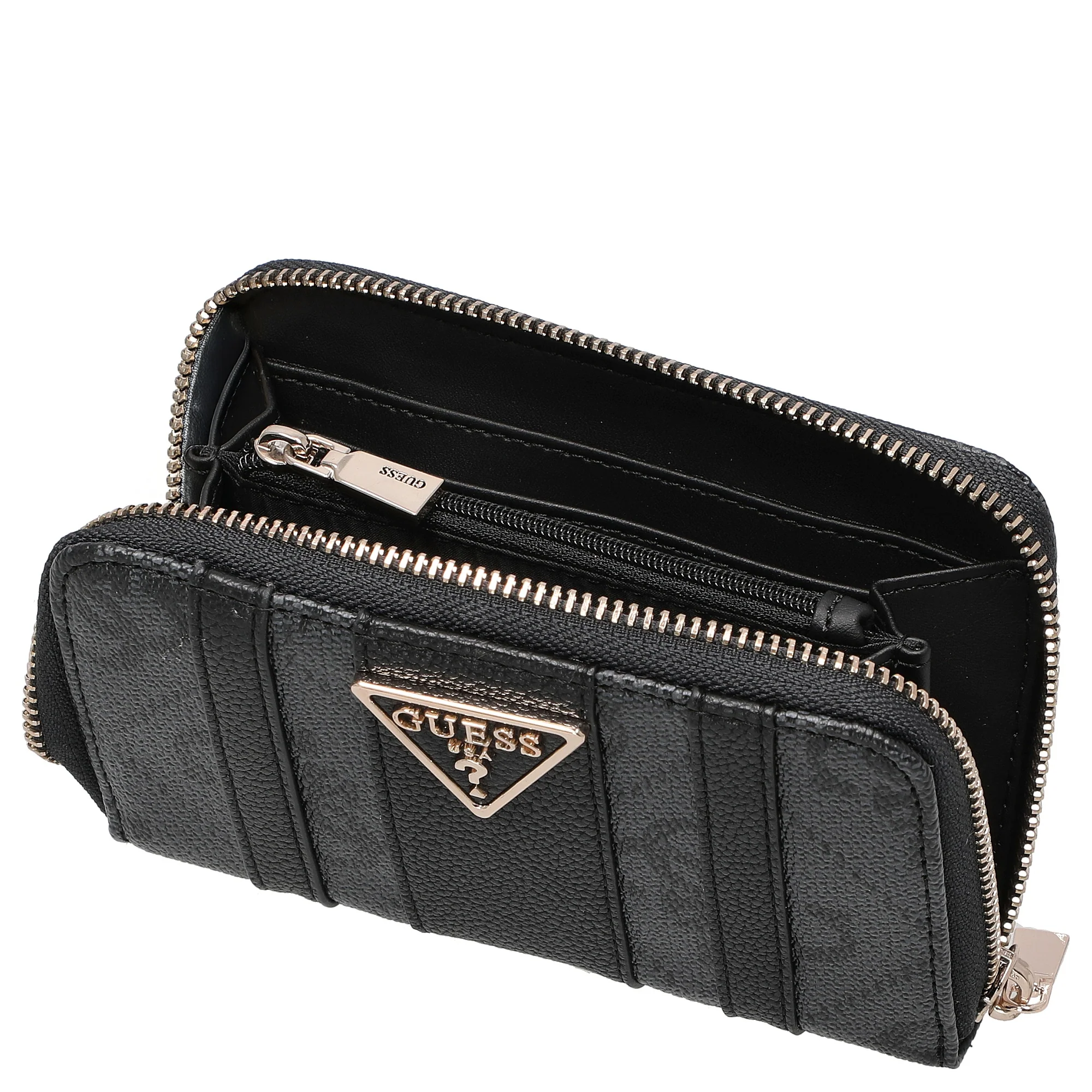 Guess Laurel ll SLG Medium Zip - Geldbörse 4cc 14 cm (coal logo) - Image 2
