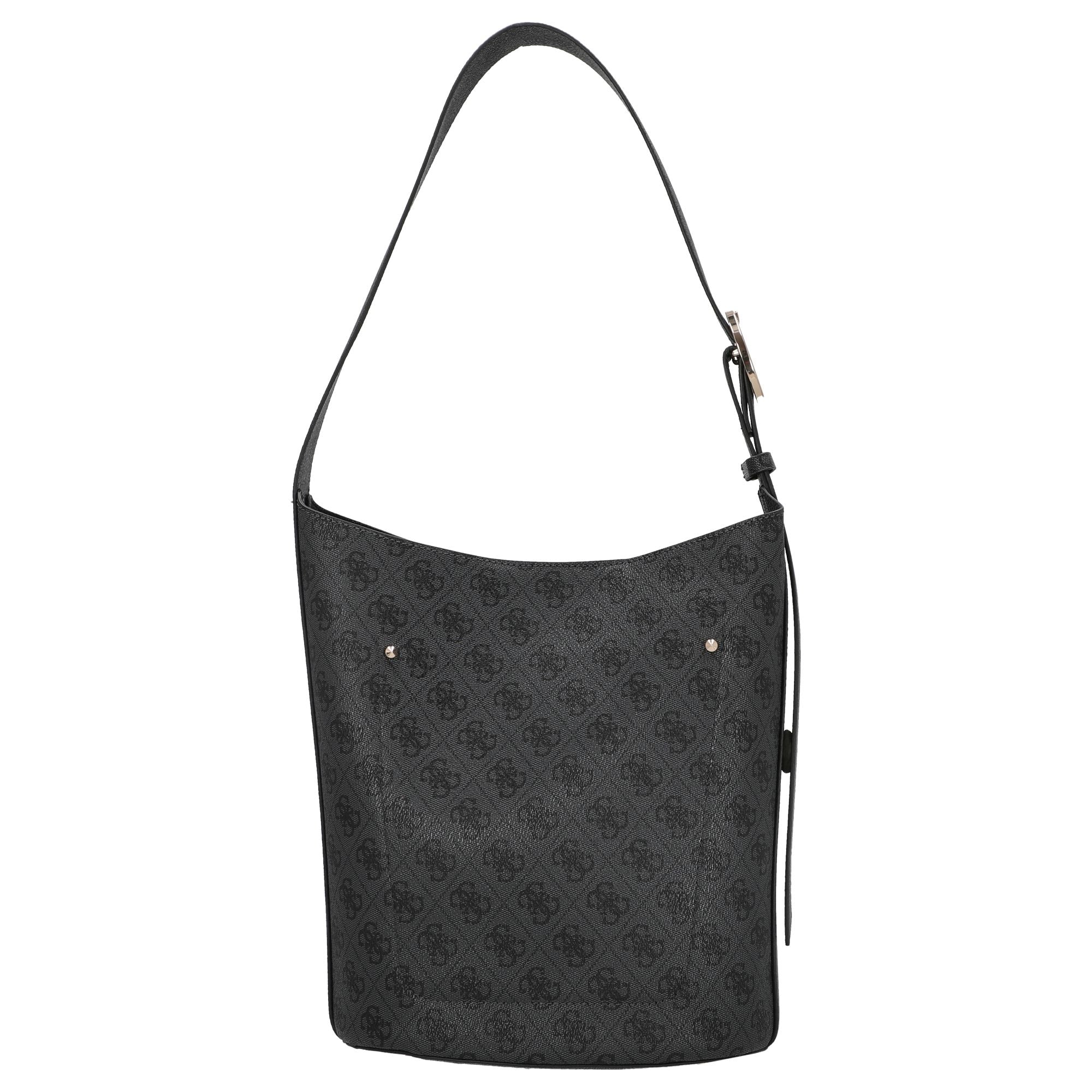 Guess Meridian ll - Schultertasche 28 cm (coal logo) - Image 4