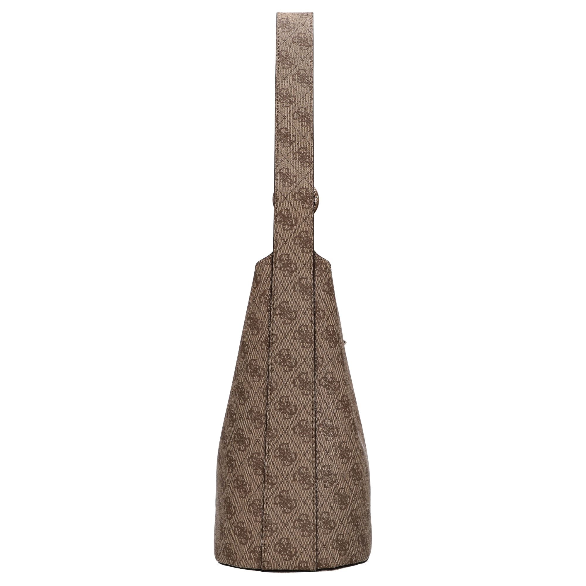 Guess Meridian ll - Schultertasche 28 cm (latte logo) - Image 3