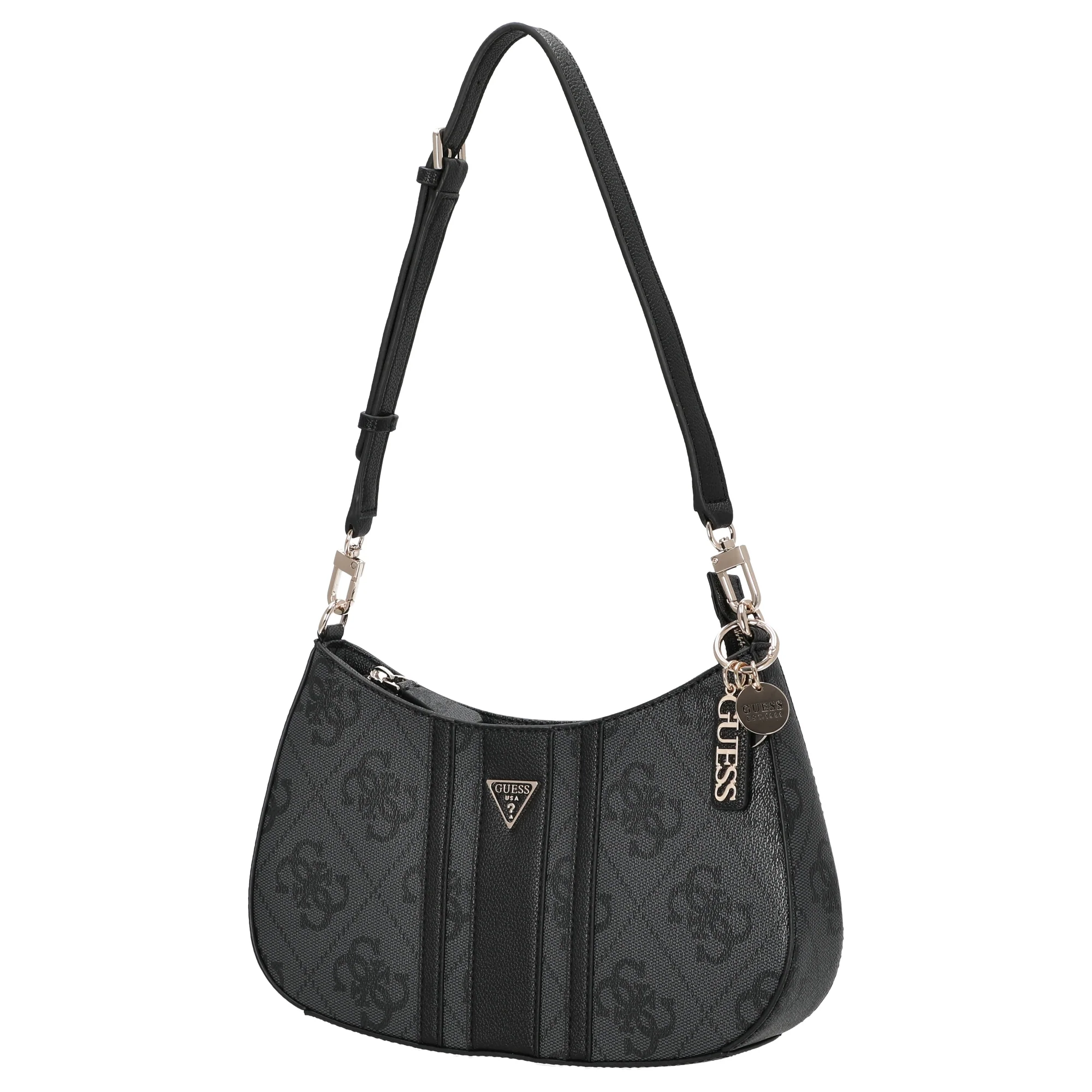 Guess Noelle ll Top Zip - Schultertasche 29 cm (coal logo) - Image 2