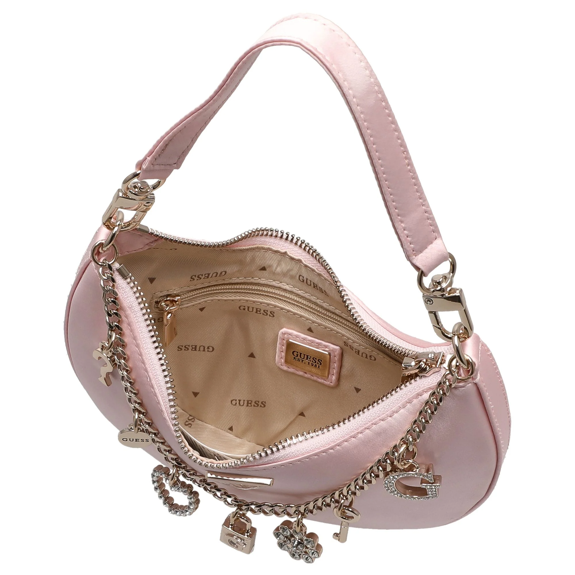 Guess Tasmin Mini - Schultertasche 21 cm (light rose) - Image 6