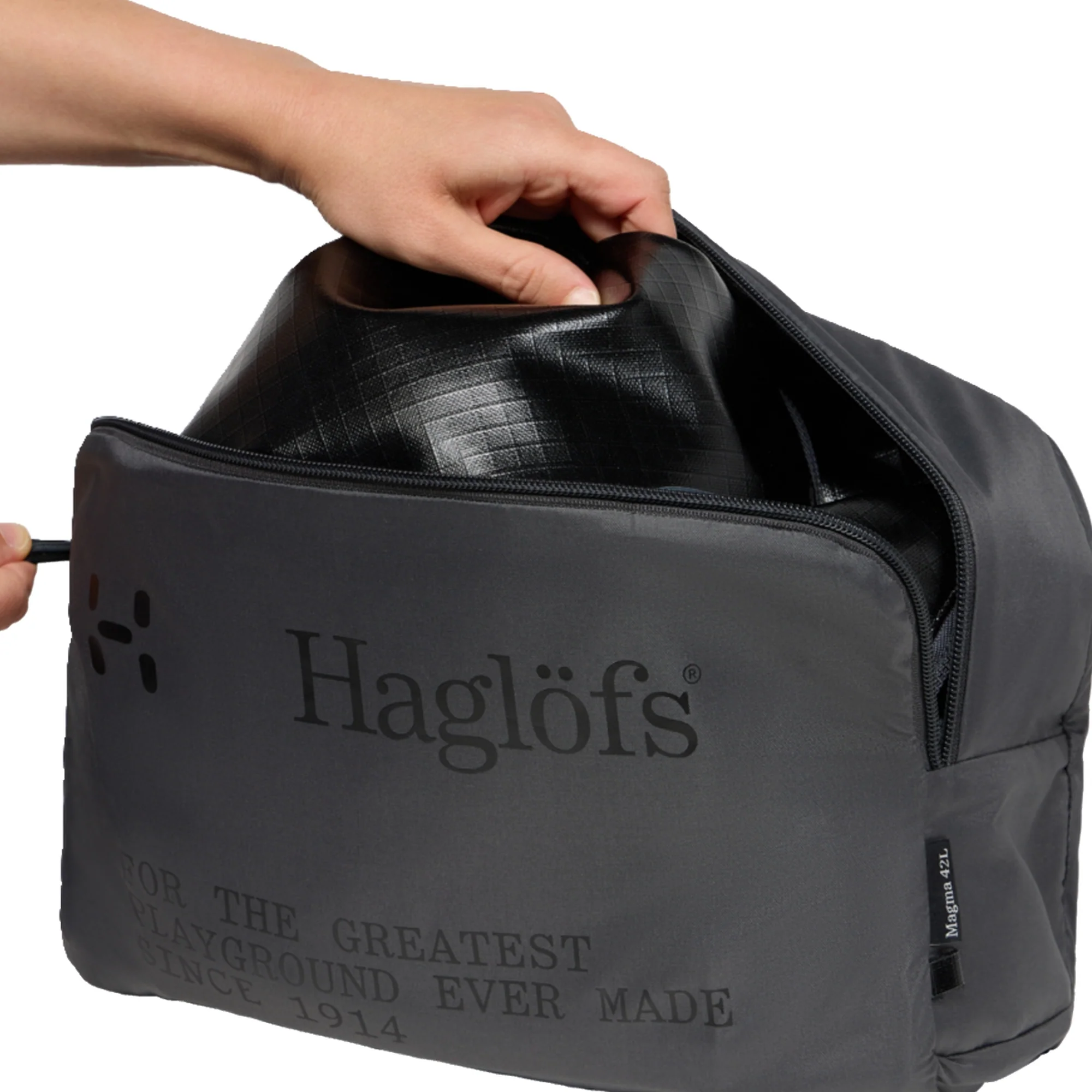 Haglöfs Magma 42 - Reisetasche 53 cm (dew green/chlorophyll green) - Image 9