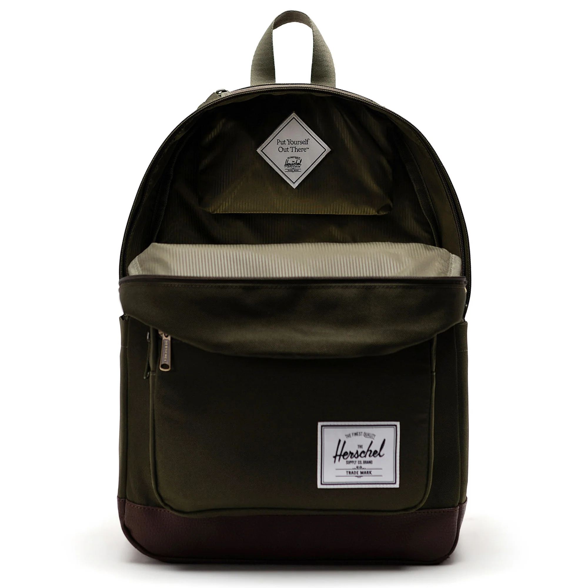 Herschel Pop Quiz - Rucksack 16" 44 cm (ivy green/chicory coffee) - Image 4