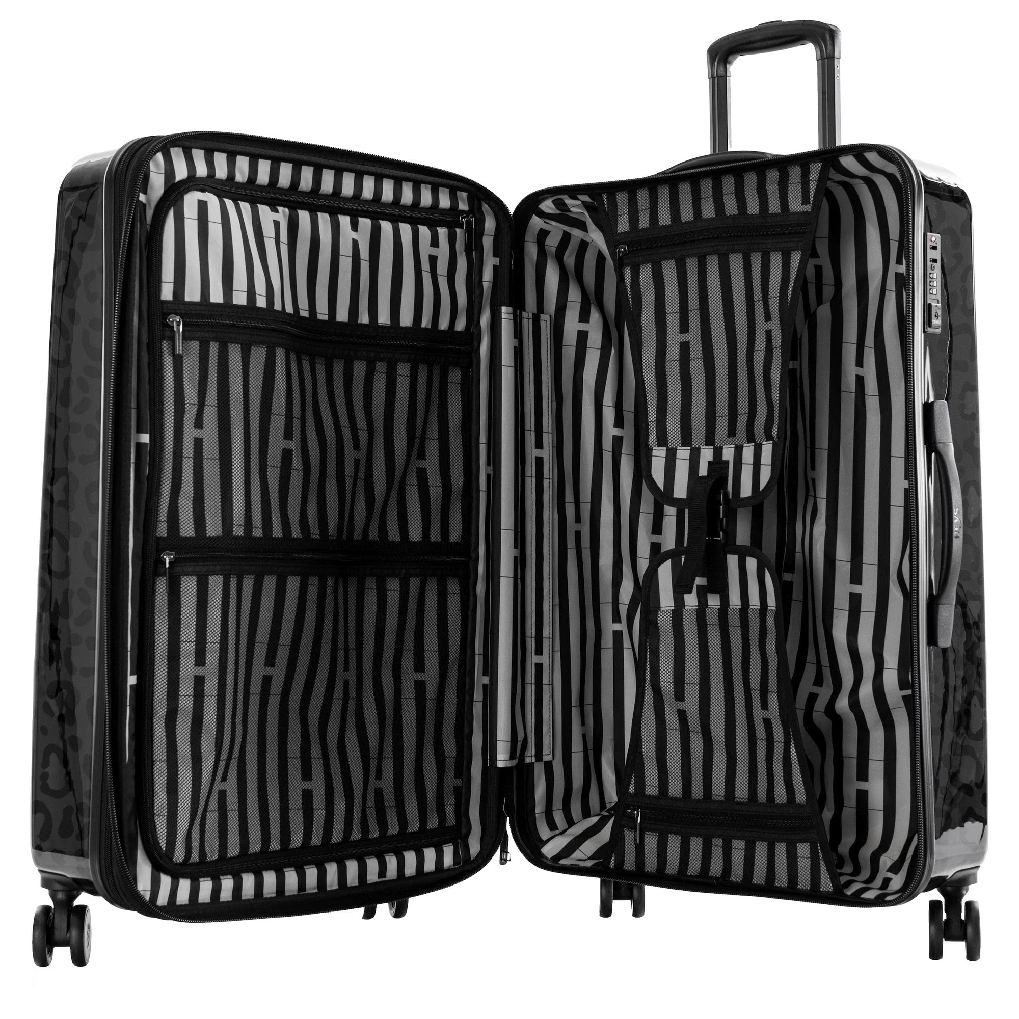 Heys Black Leopard - 4-Rollen-Trolley L 76 cm erw. (black leopard) - Image 5
