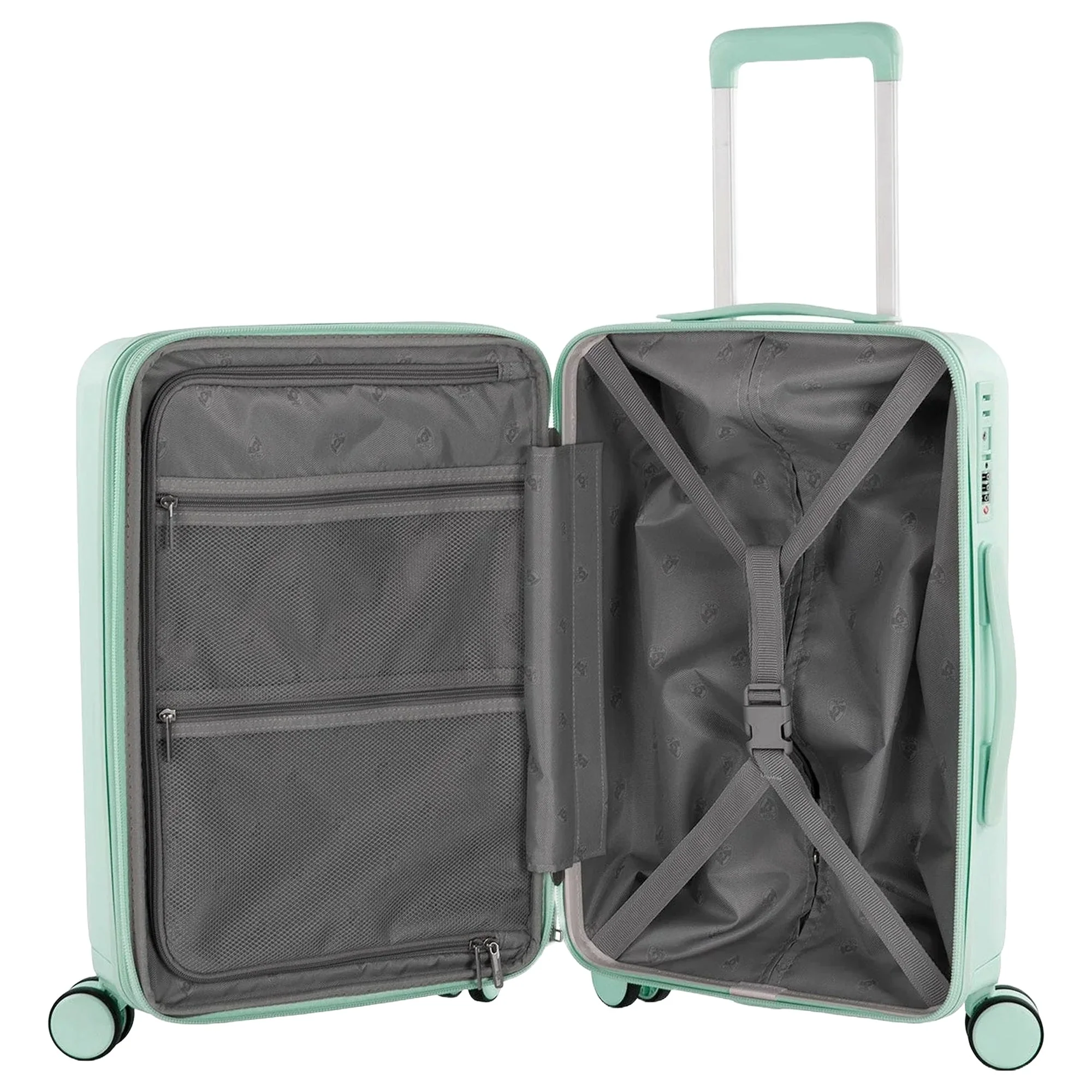 Heys Pastel - 4-Rollen-Kabinentrolley S 53 cm erw. (mint) - Image 5