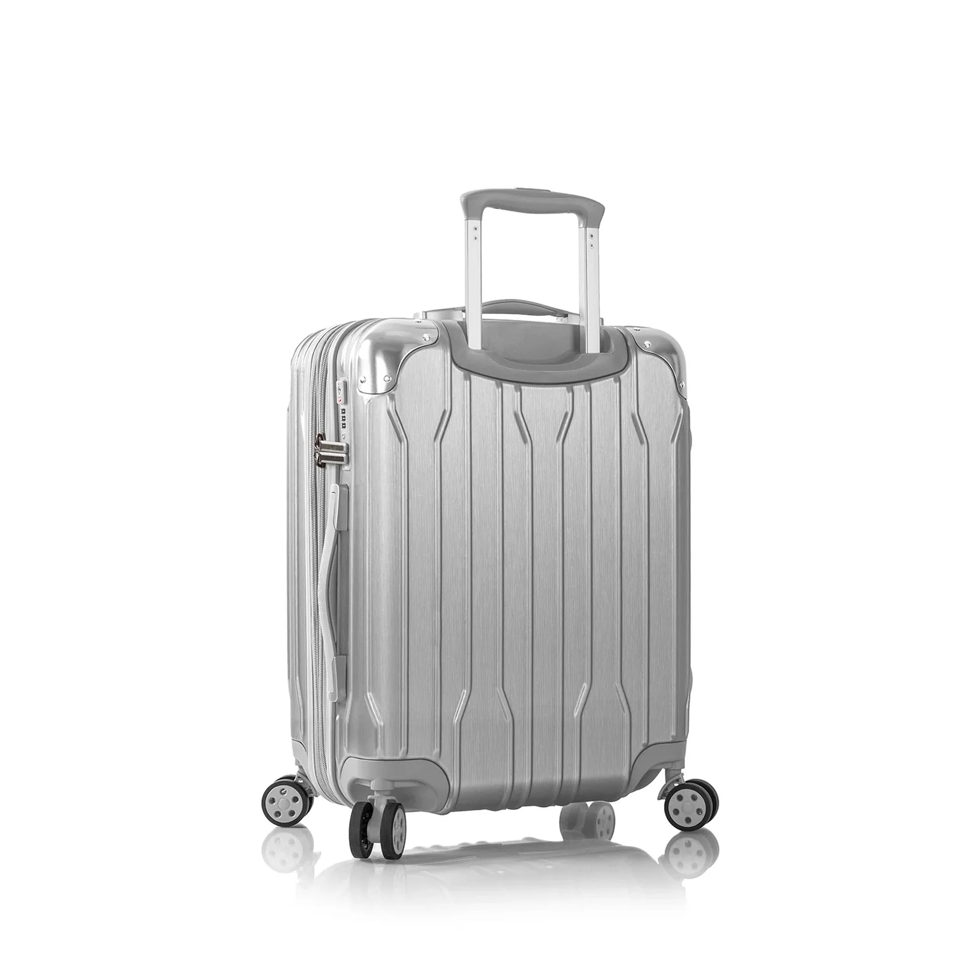 Heys Xtrak - 4-Rollen-Kabinentrolley S 55 cm erw. (silber) - Image 4