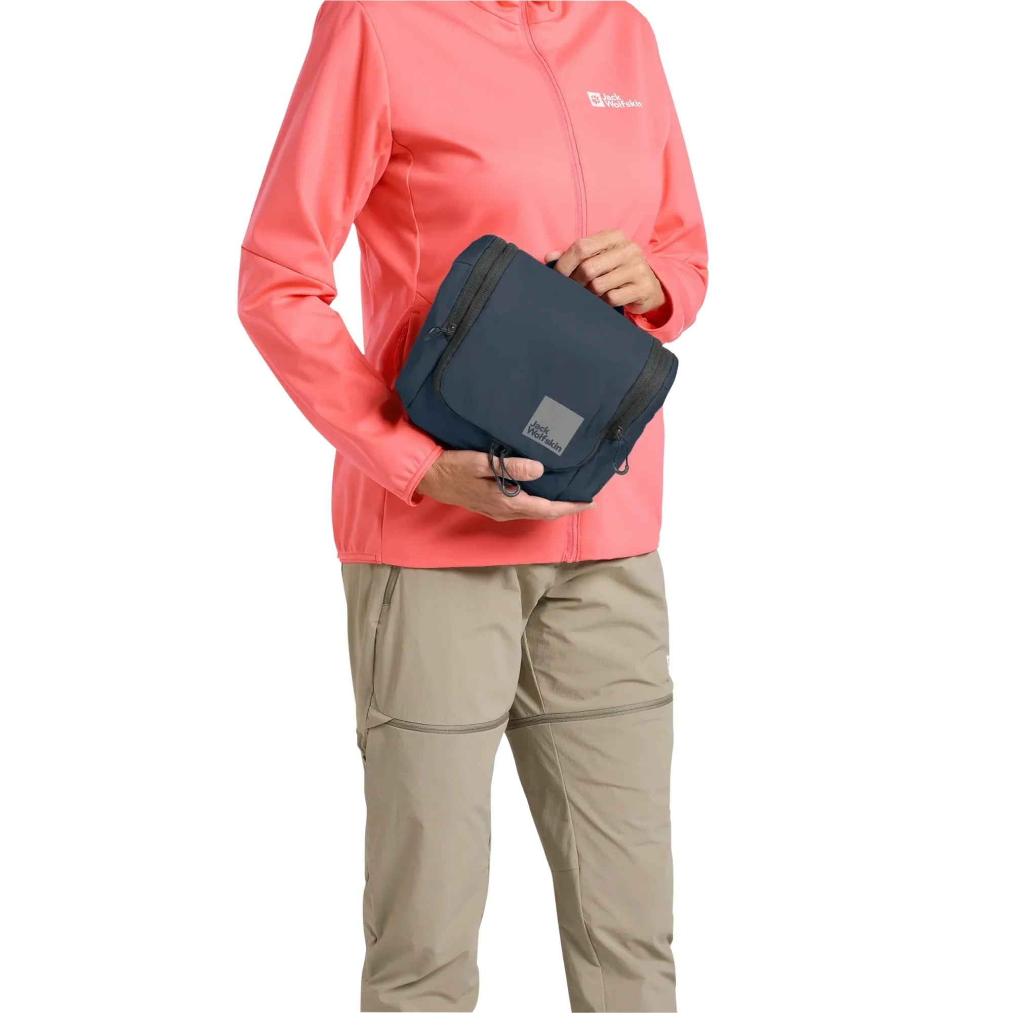 Jack Wolfskin Wandermood - Kulturbeutel zum Aufhängen 30 cm (midnight sky) - Image 6