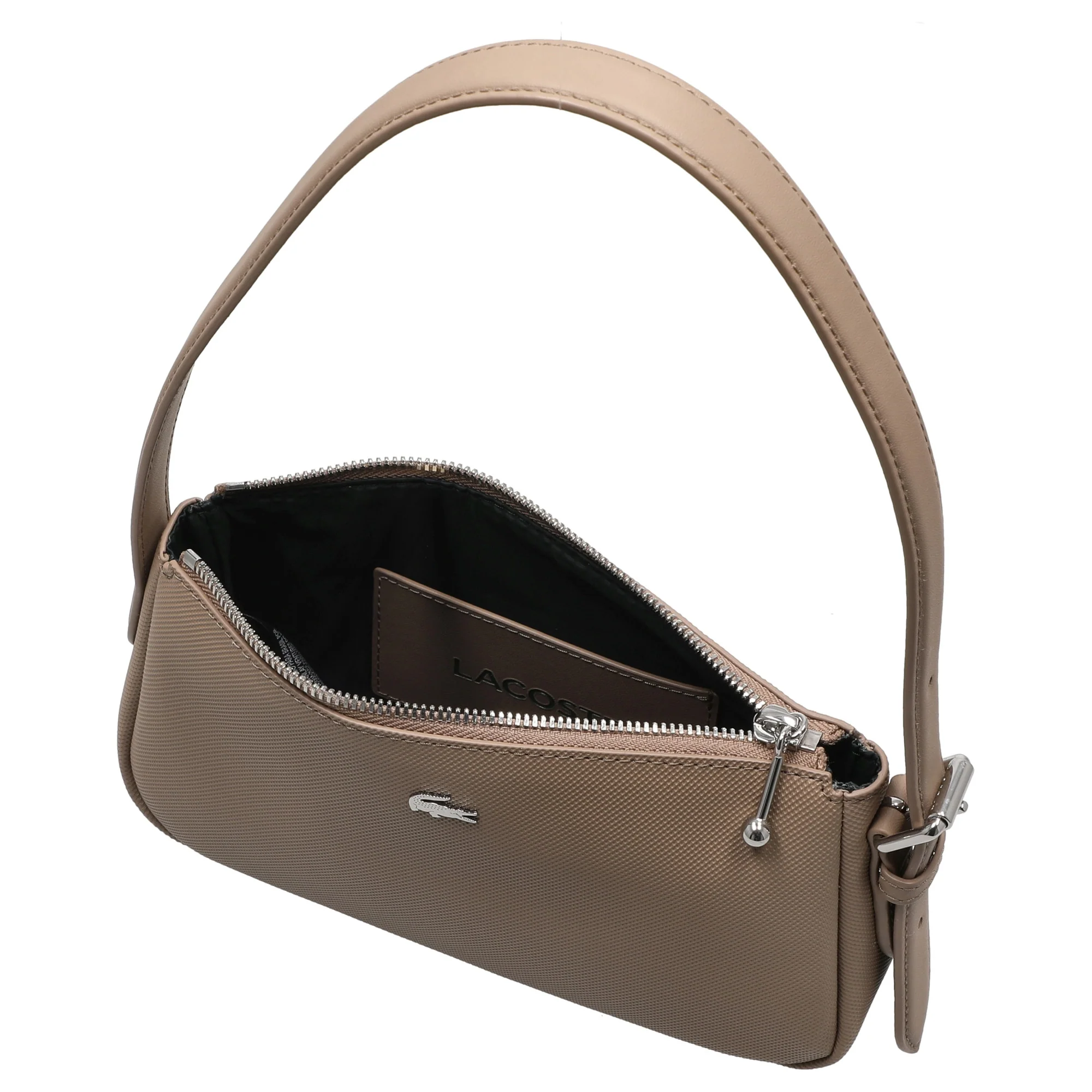 Lacoste Daily City - Schultertasche 21 cm (taupe) - Image 6