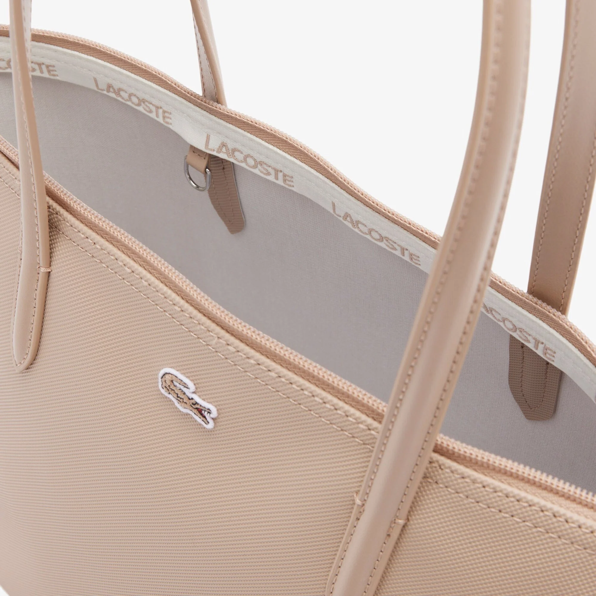 Lacoste L.12.12 Concept - Shopper S 24.5 cm (simply taupe) - Image 4