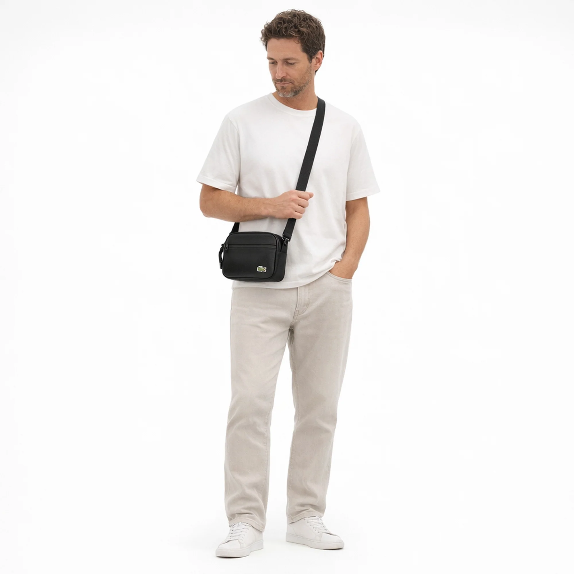 Lacoste Reporter LCST - Umhängetasche 19 cm (noir) - Image 7