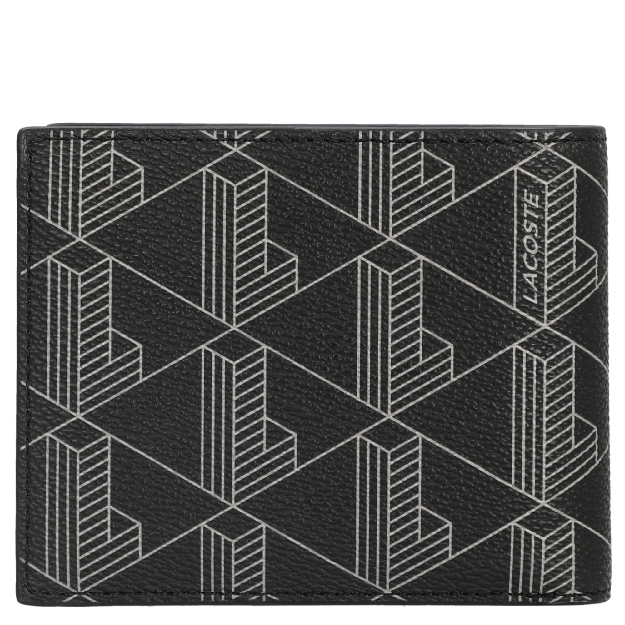 Lacoste The Blend - Geldbörse 3cc 11.5 cm (monogram nour gris) - Image 4