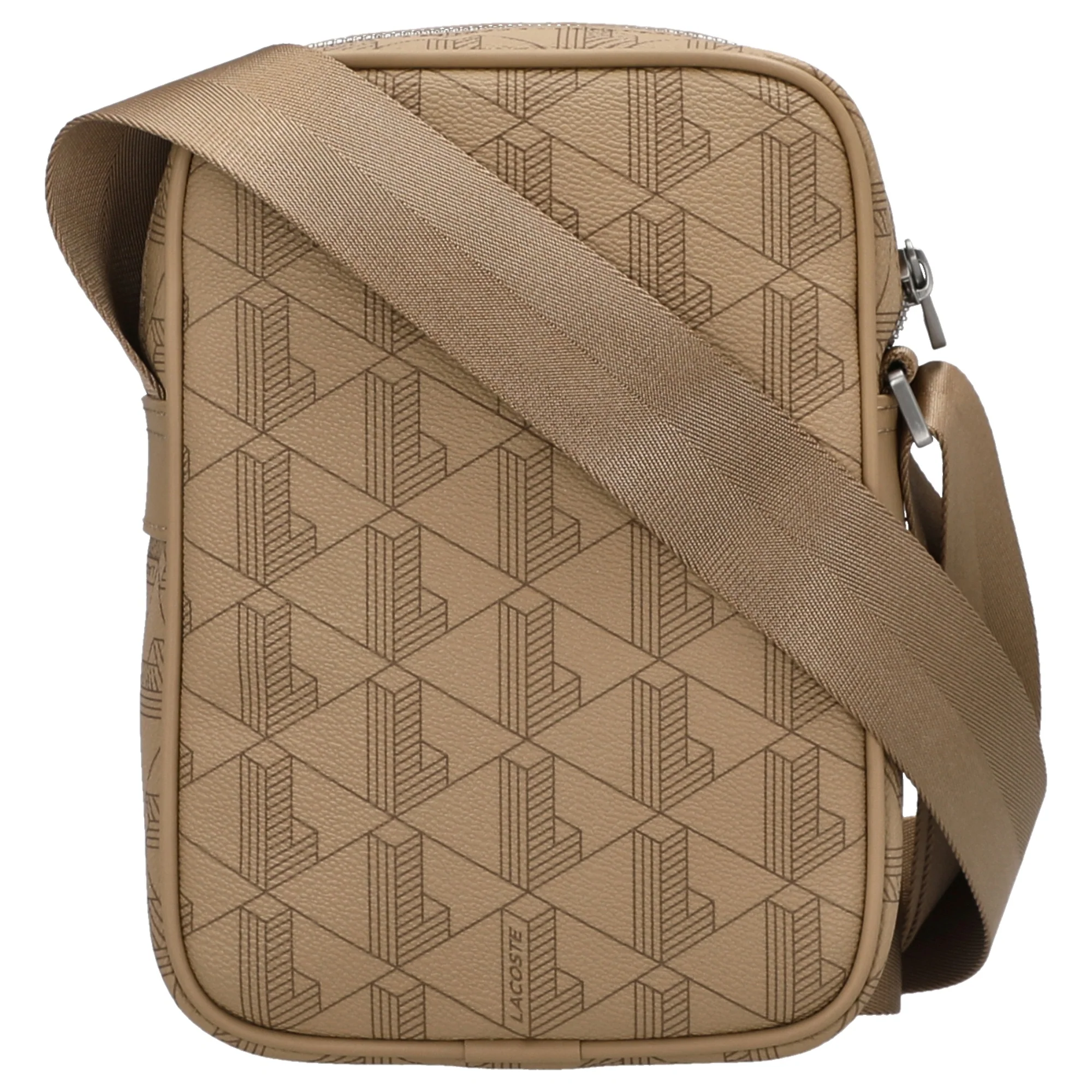Lacoste The Blend - vertical Umhängetasche 21.5 cm (mono viennois otter) - Image 4